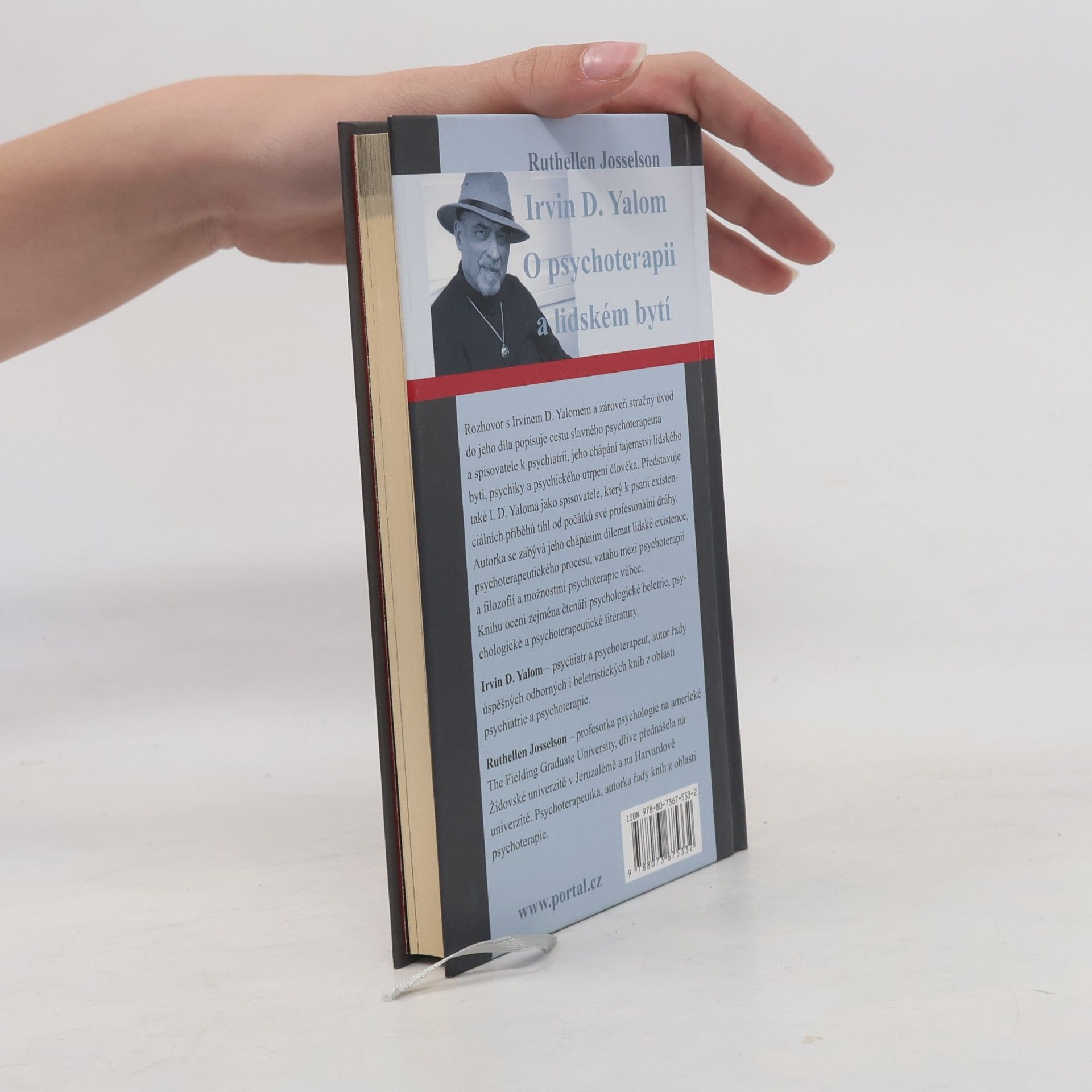 Irvin Yalom Irvin D. Yalom - O psychoterapii a lidském bytí