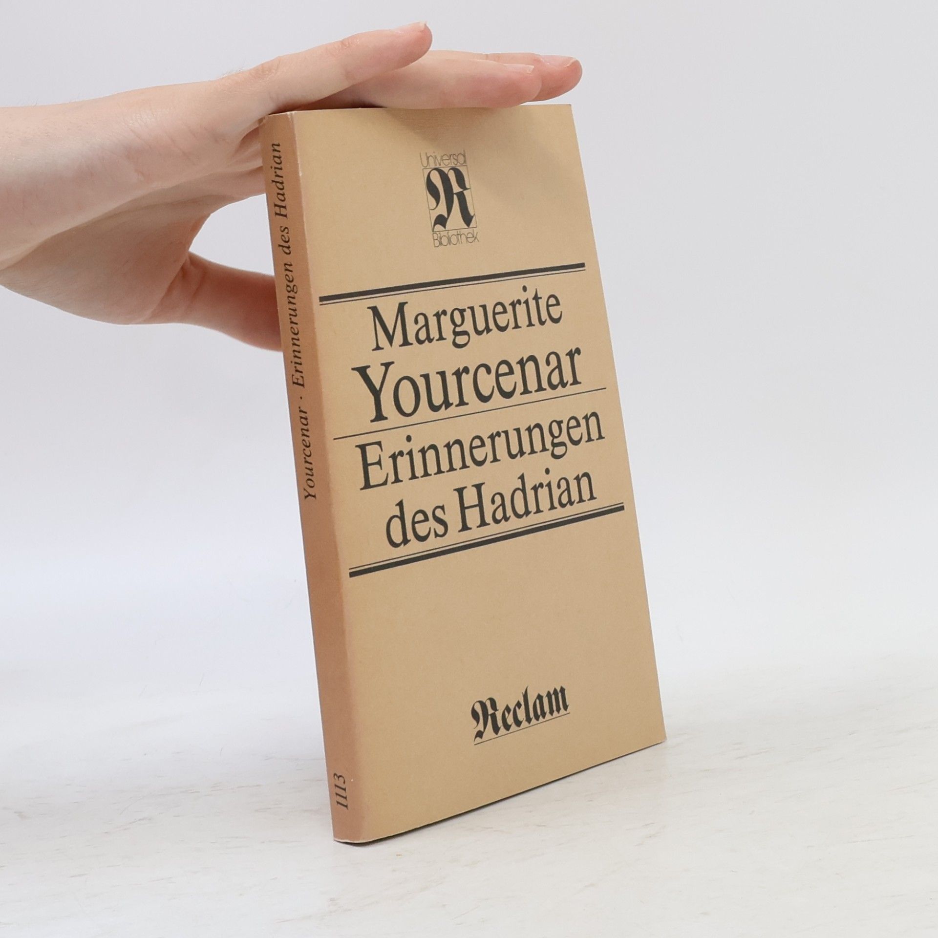 Marguerite Yourcenar Erinnerungen des Hadrian