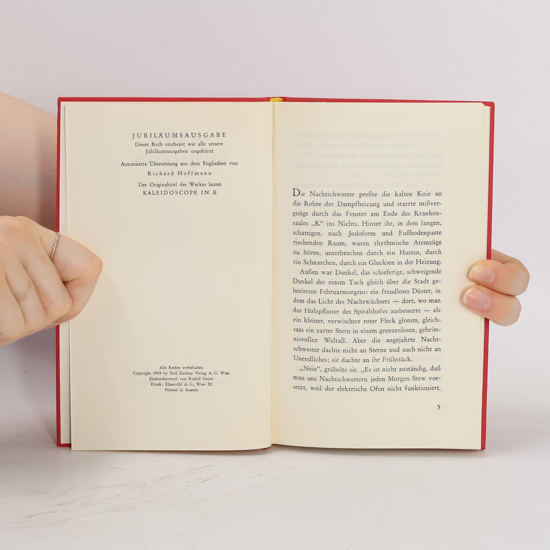 A. J. Cronin Kaleidoskop in "K"