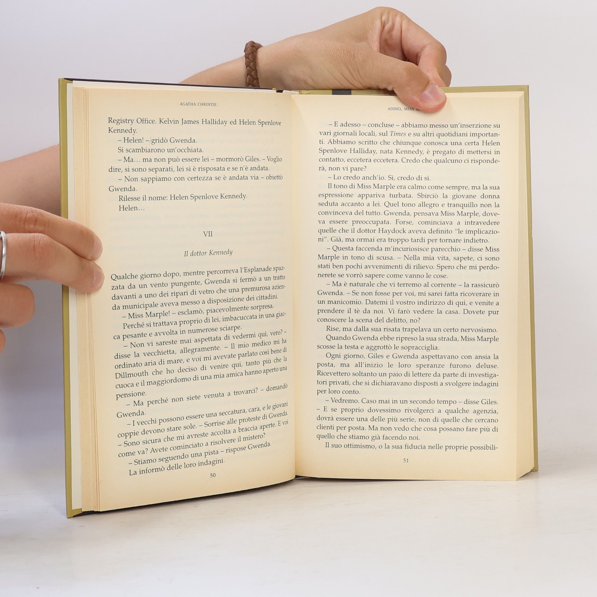 Agatha Christie Addio, Miss Marple