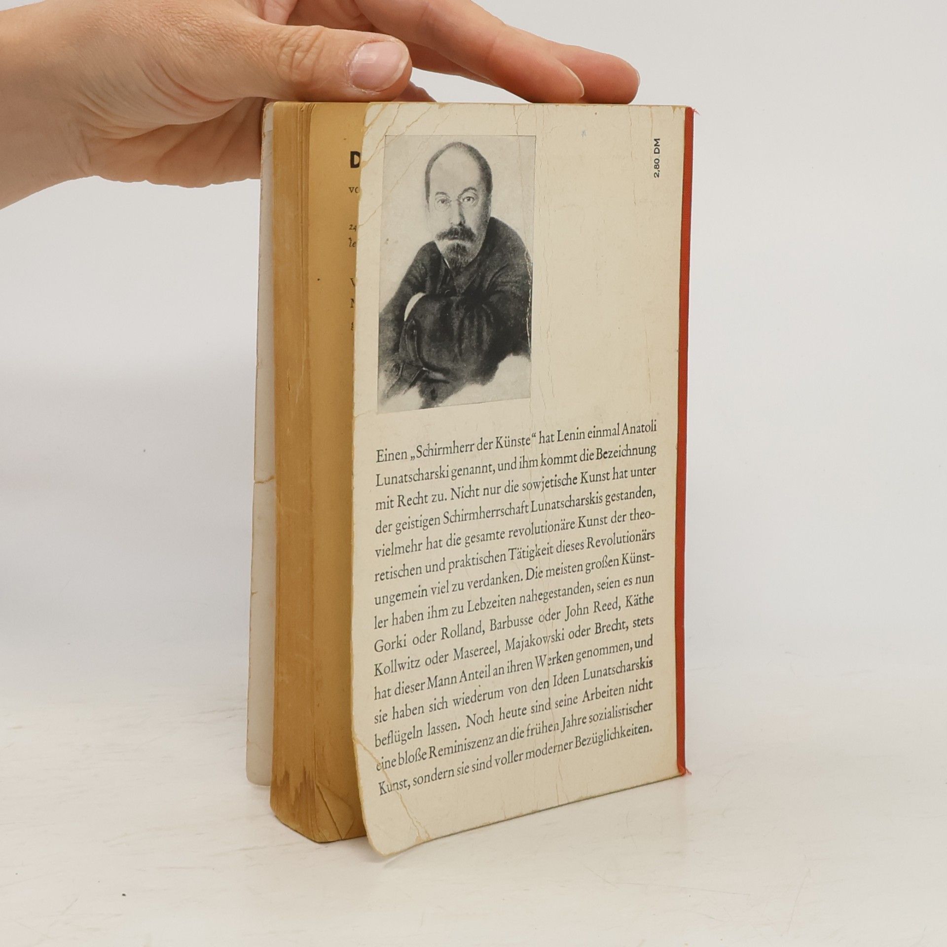 Anatolij Vasil jevič Lunačarskij Die Revolution und die Kunst : Essays, Reden, Notizen