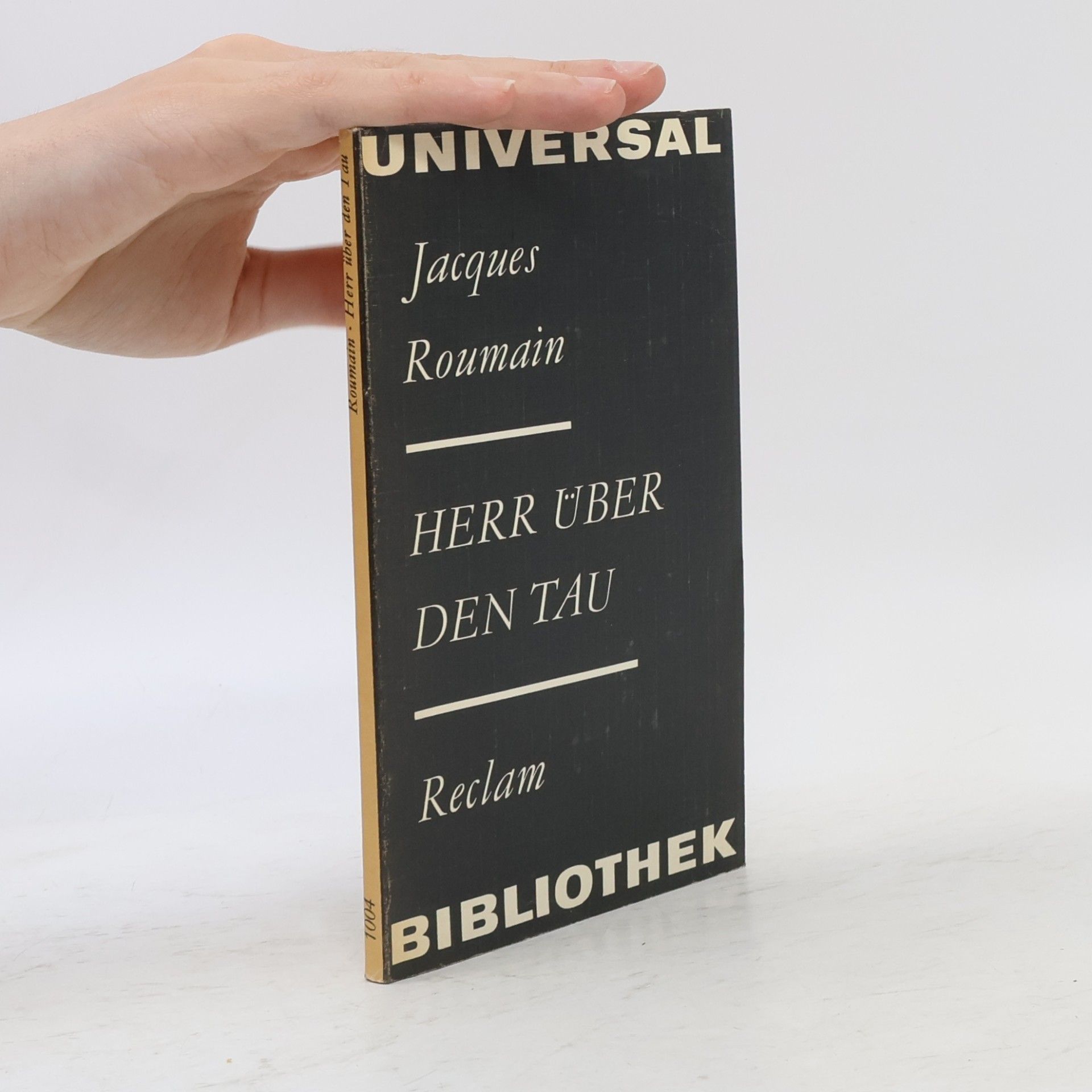 Jacques Roumain Herr über den Tau