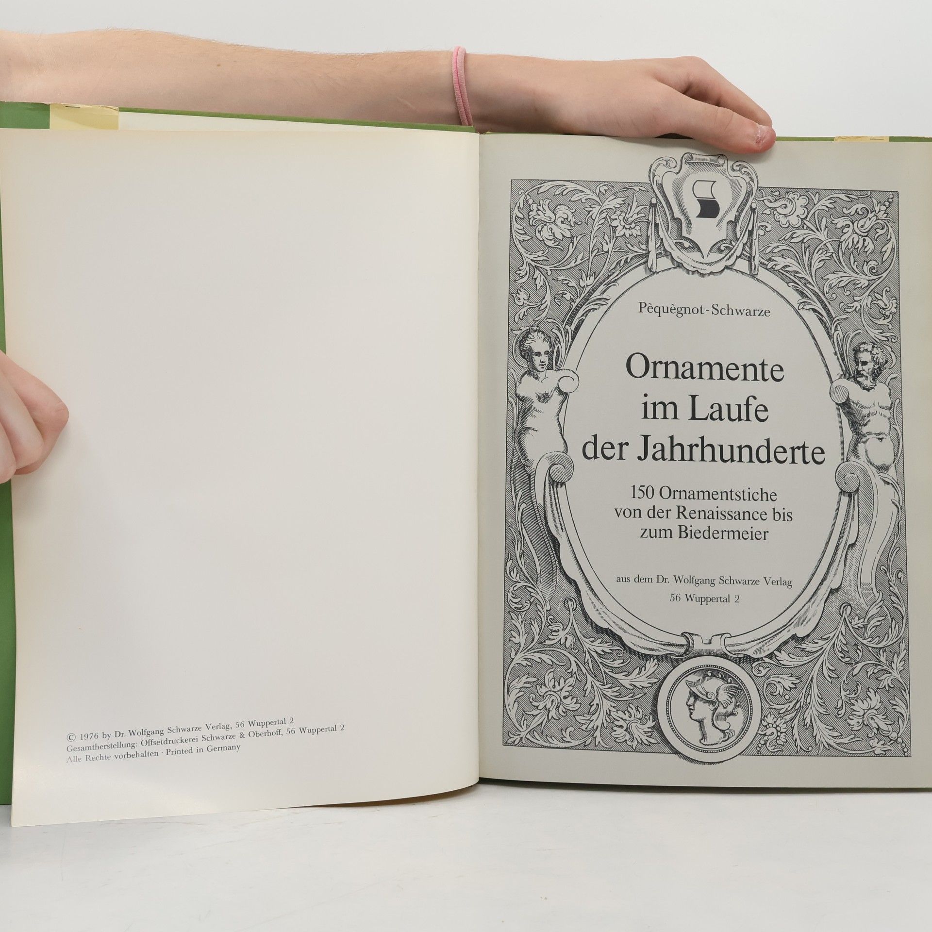 Wolfgang Schwarze Ornamente im Laufe der Jahrhunderte