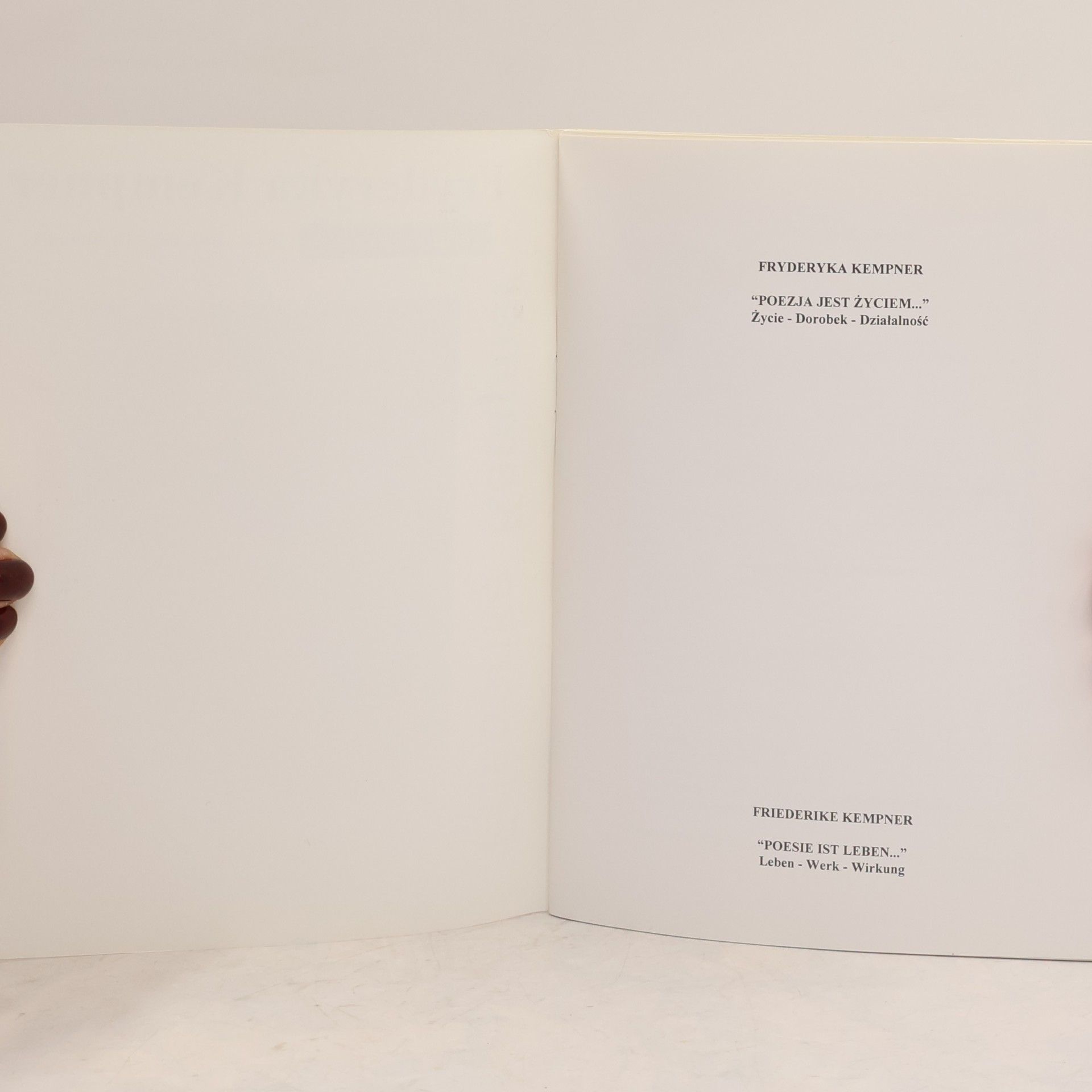 Various authors Friederike Kempner. Leben · Werk · Wirkung