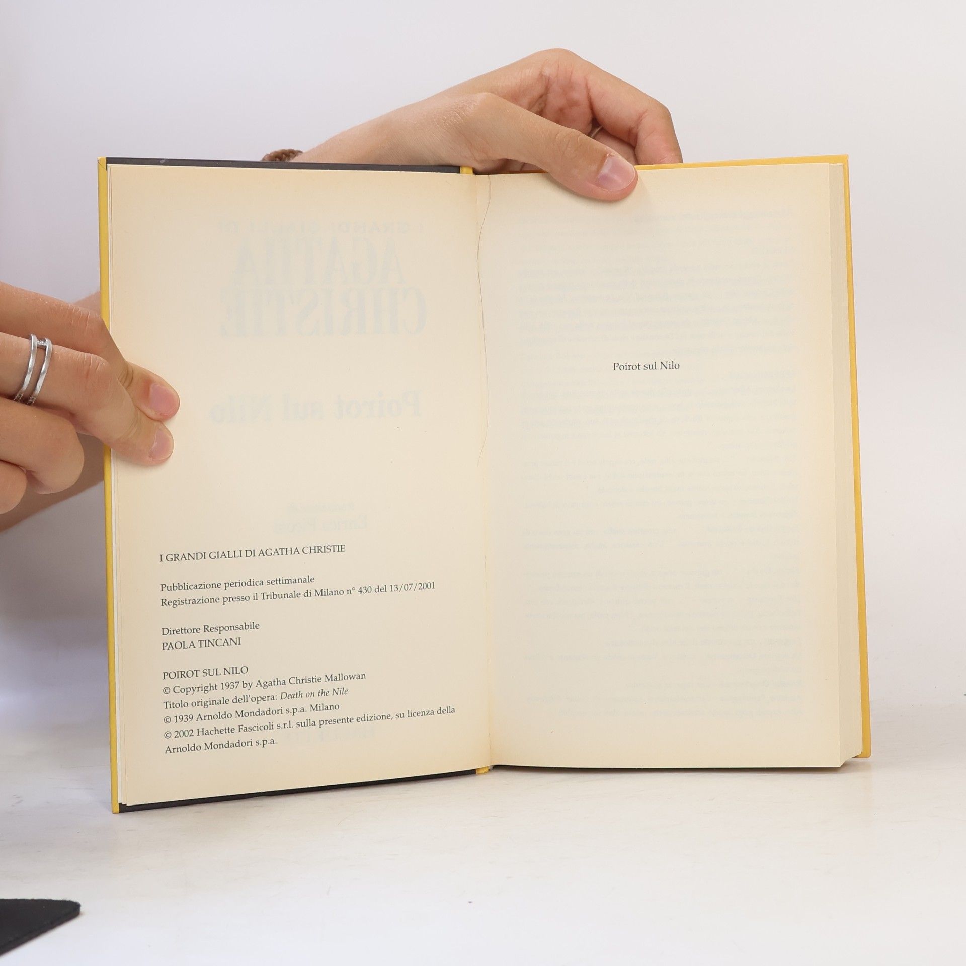 Agatha Christie Poirot sul Nilo