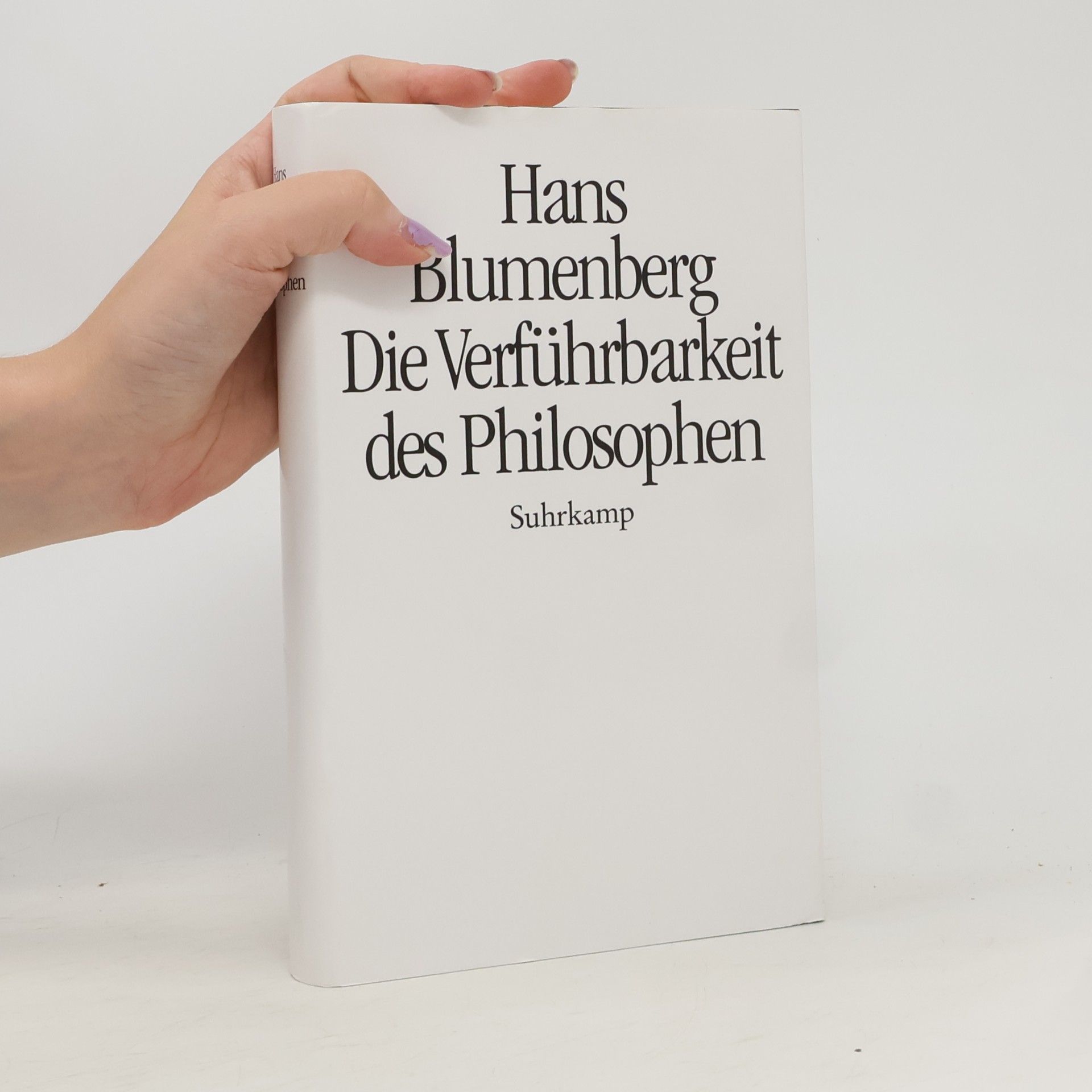 Die Verführbarkeit des Philosophen