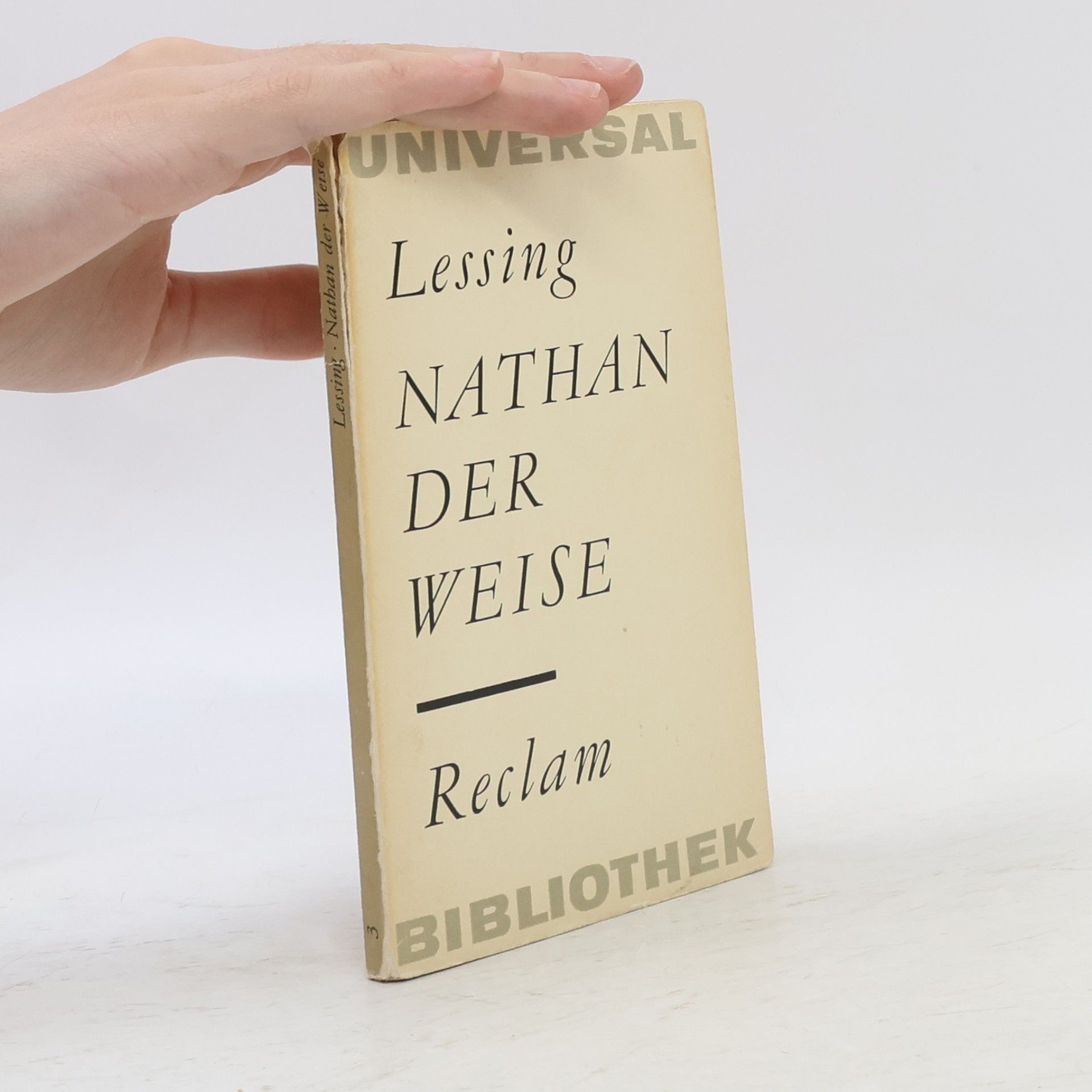 Gotthold Ephraim Lessing Nathan der Weise