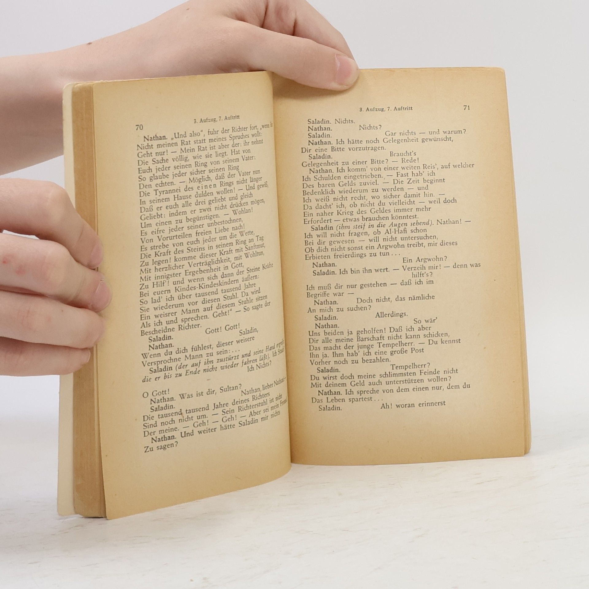 Gotthold Ephraim Lessing Nathan der Weise