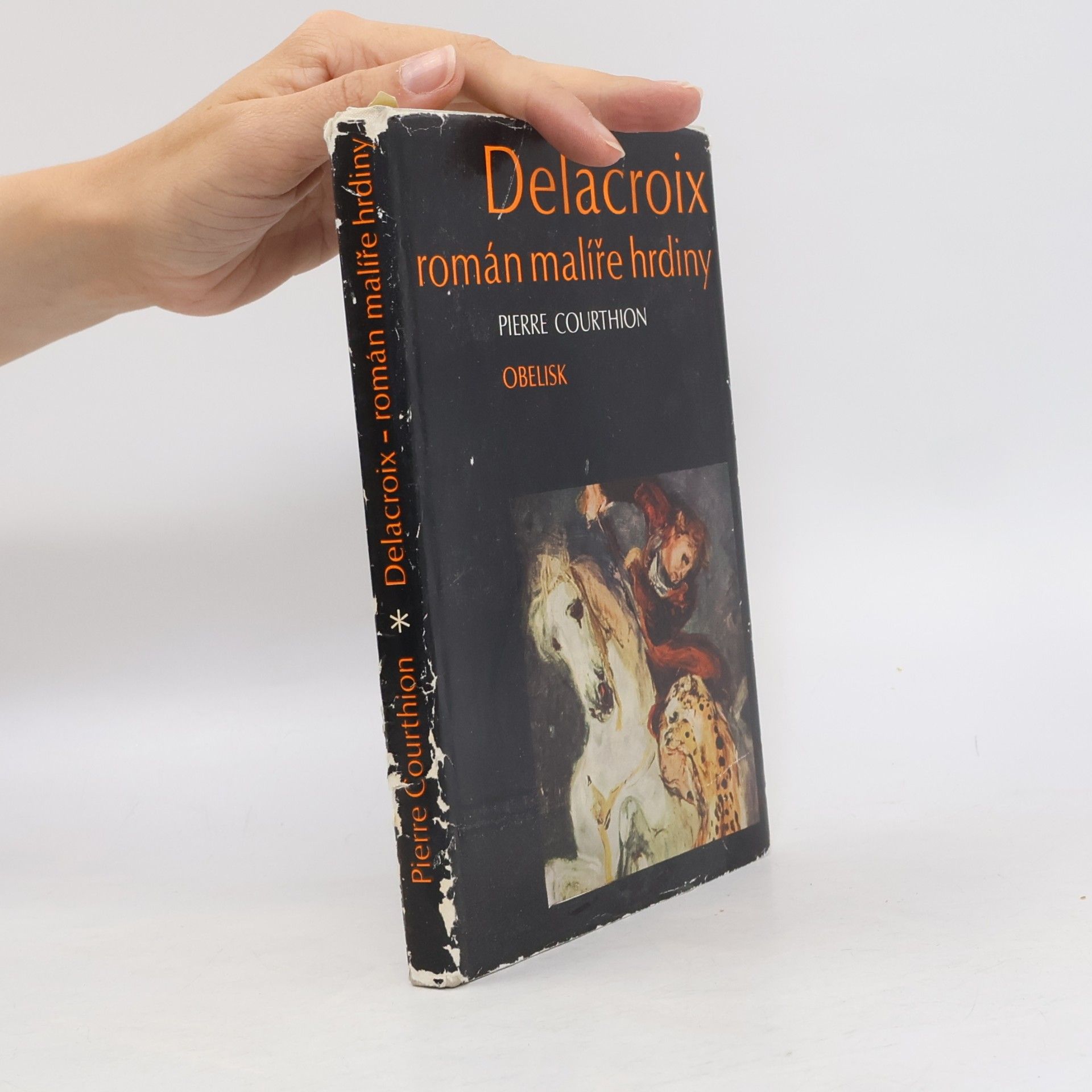 Pierre Courthion Delacroix. Román malíře hrdiny