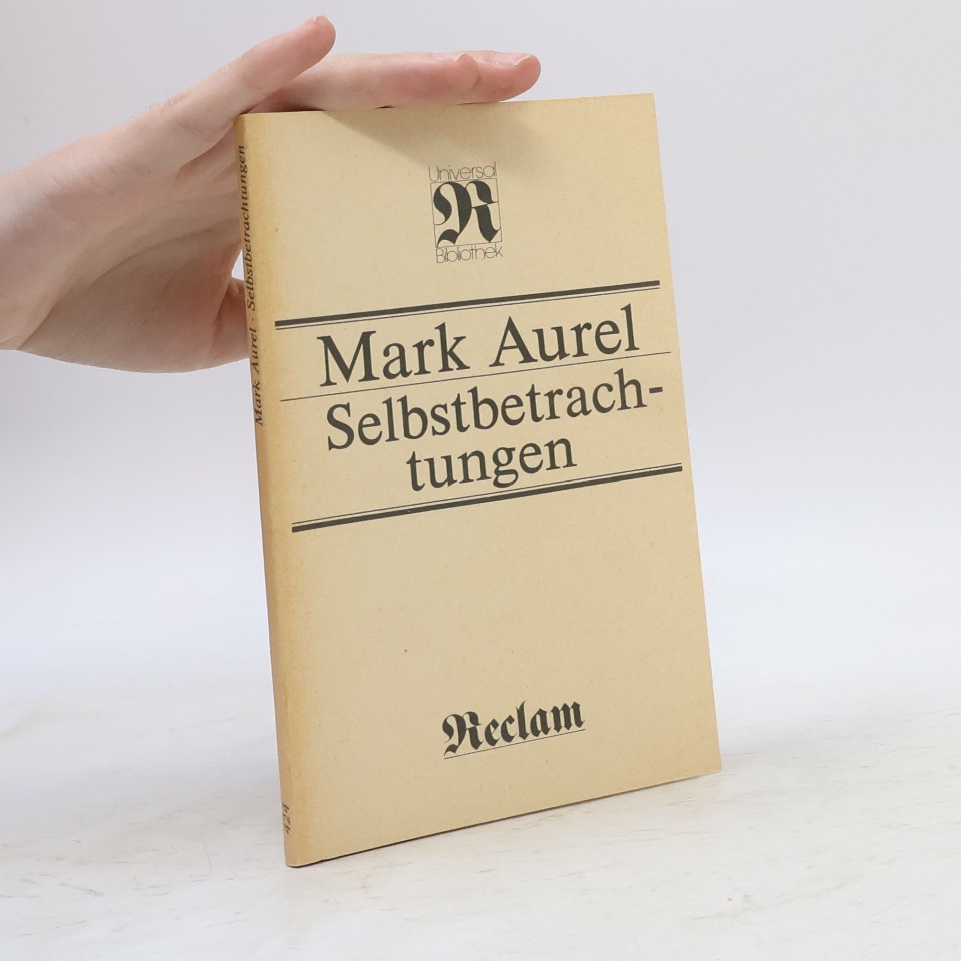 Marcus Aurelius Selbstbetrachtungen