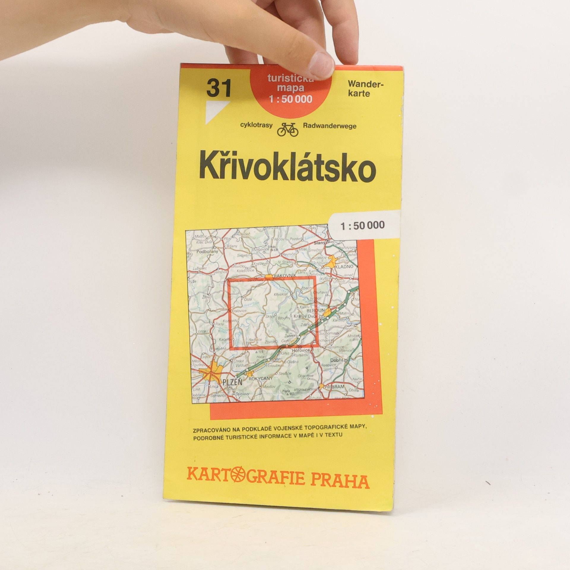 Autorenkollektiv Křivoklátsko 1:50 000
