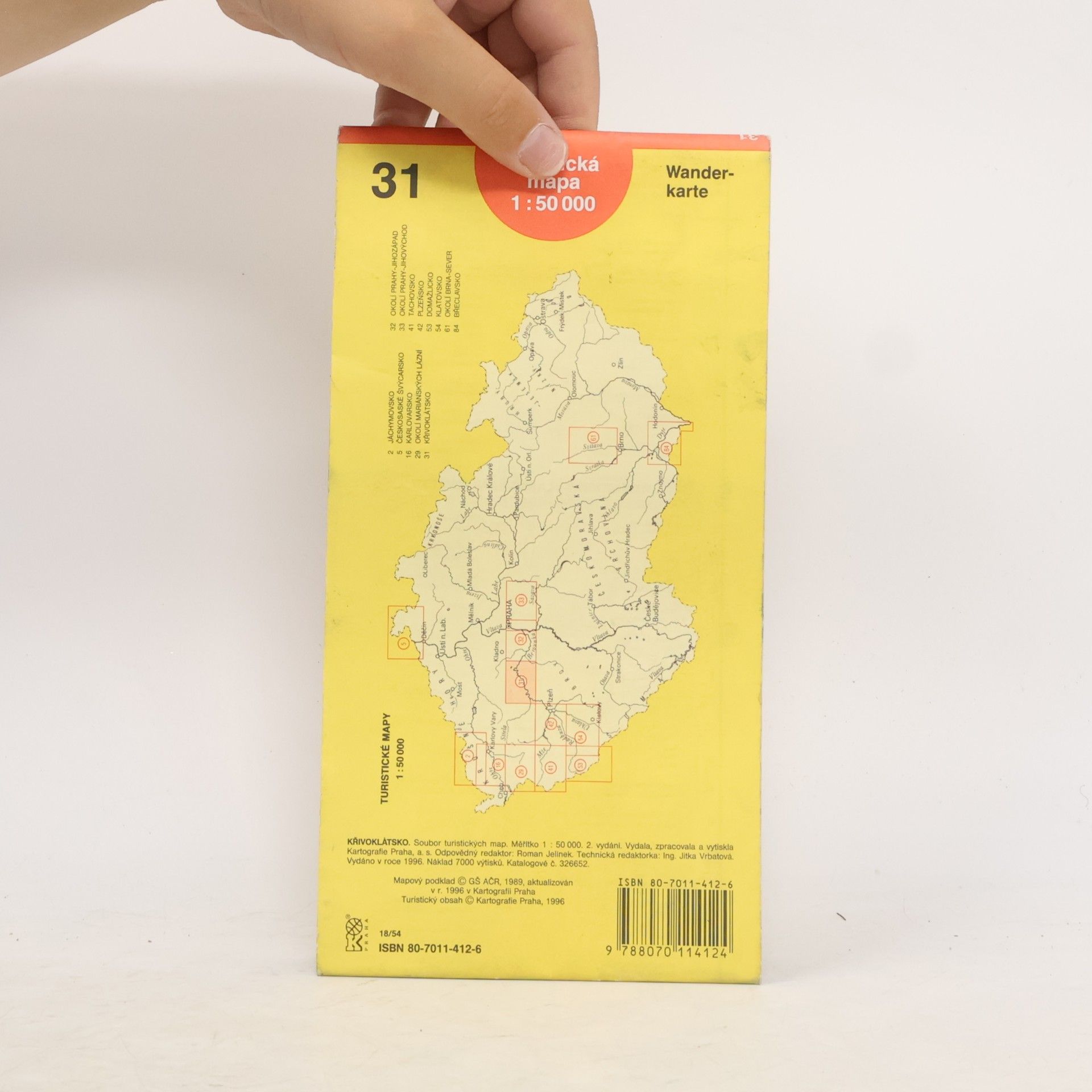Autorenkollektiv Křivoklátsko 1:50 000