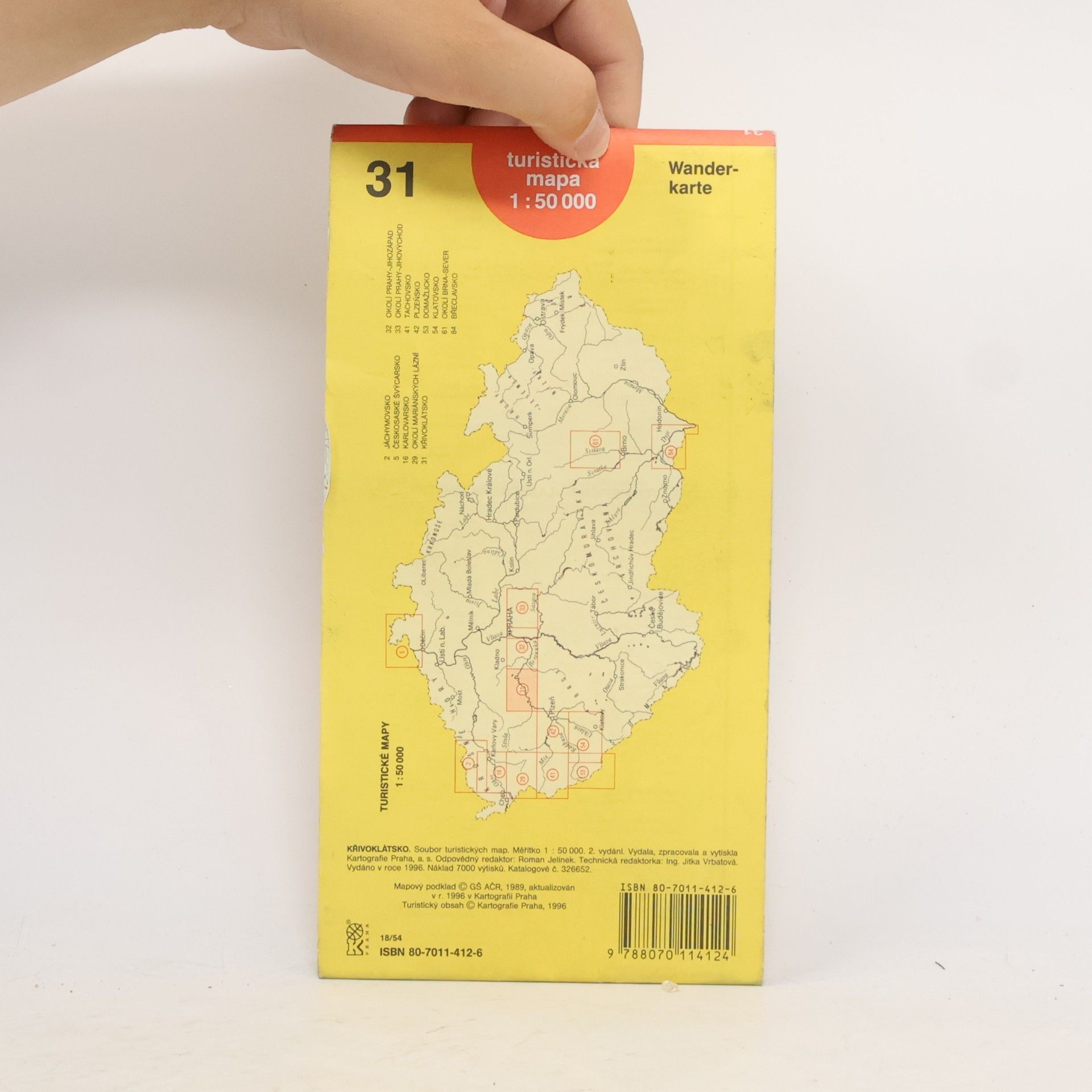 Autorenkollektiv Křivoklátsko 1:50 000