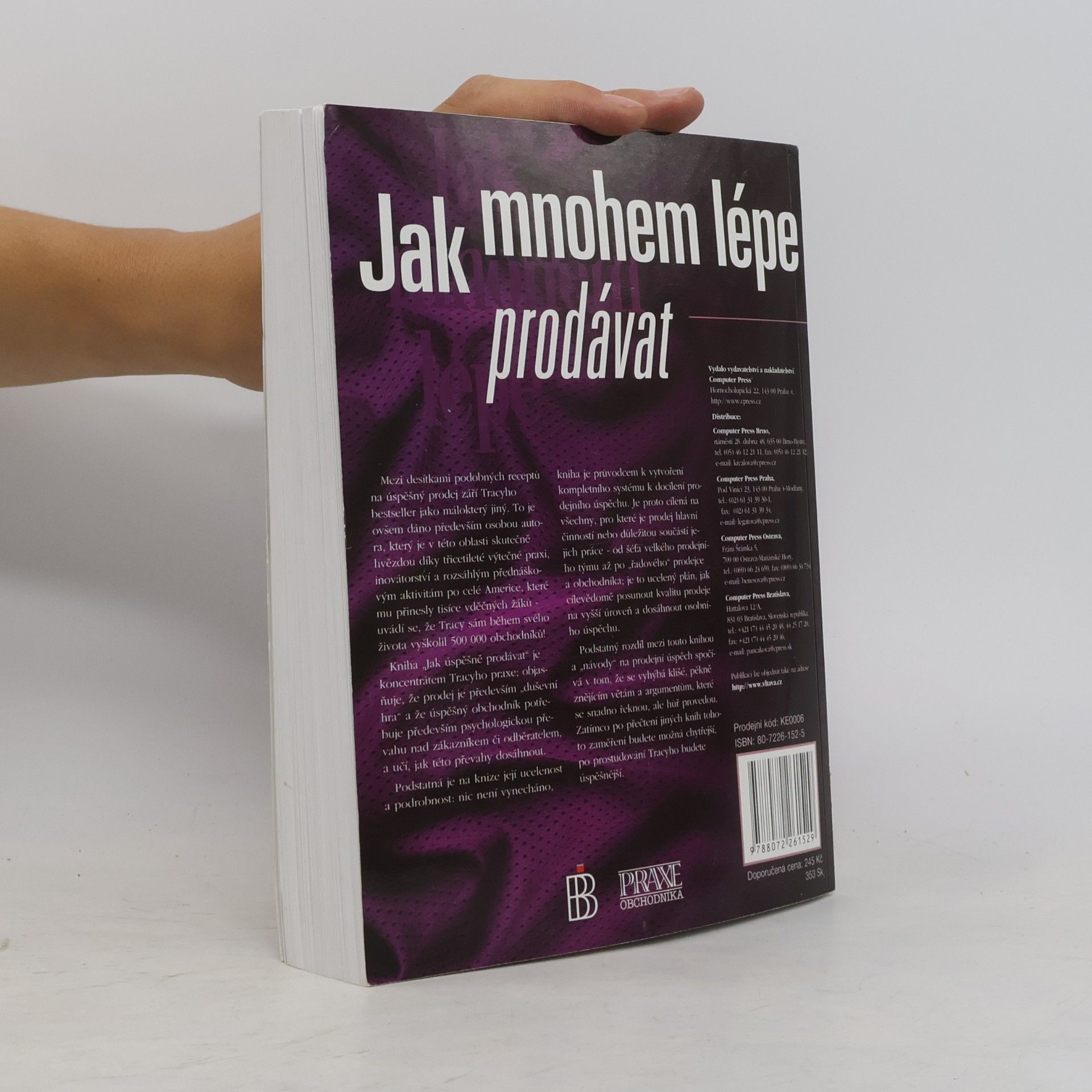 Brian Tracy Jak mnohem lépe prodávat