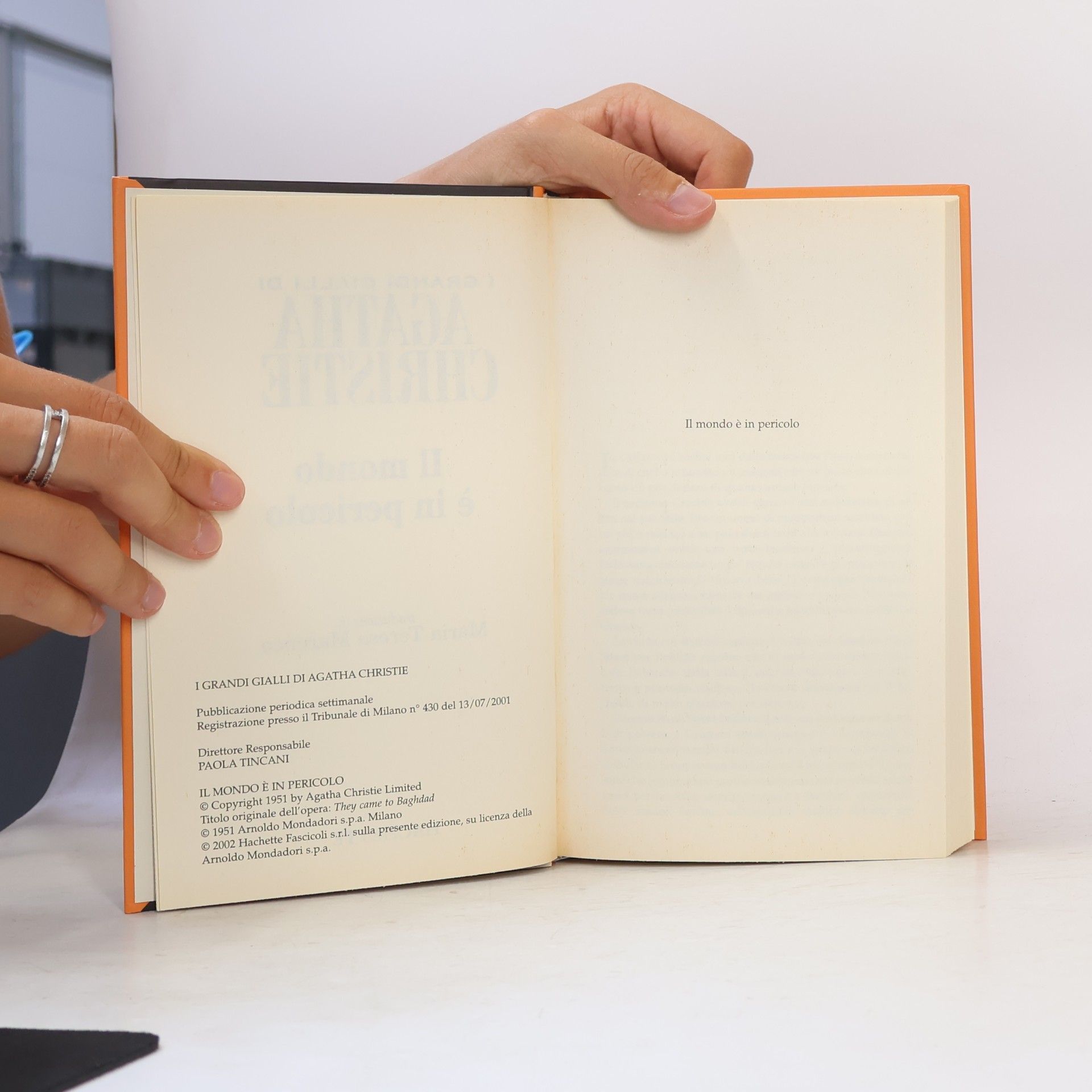 Agatha Christie Il mondo è in pericolo