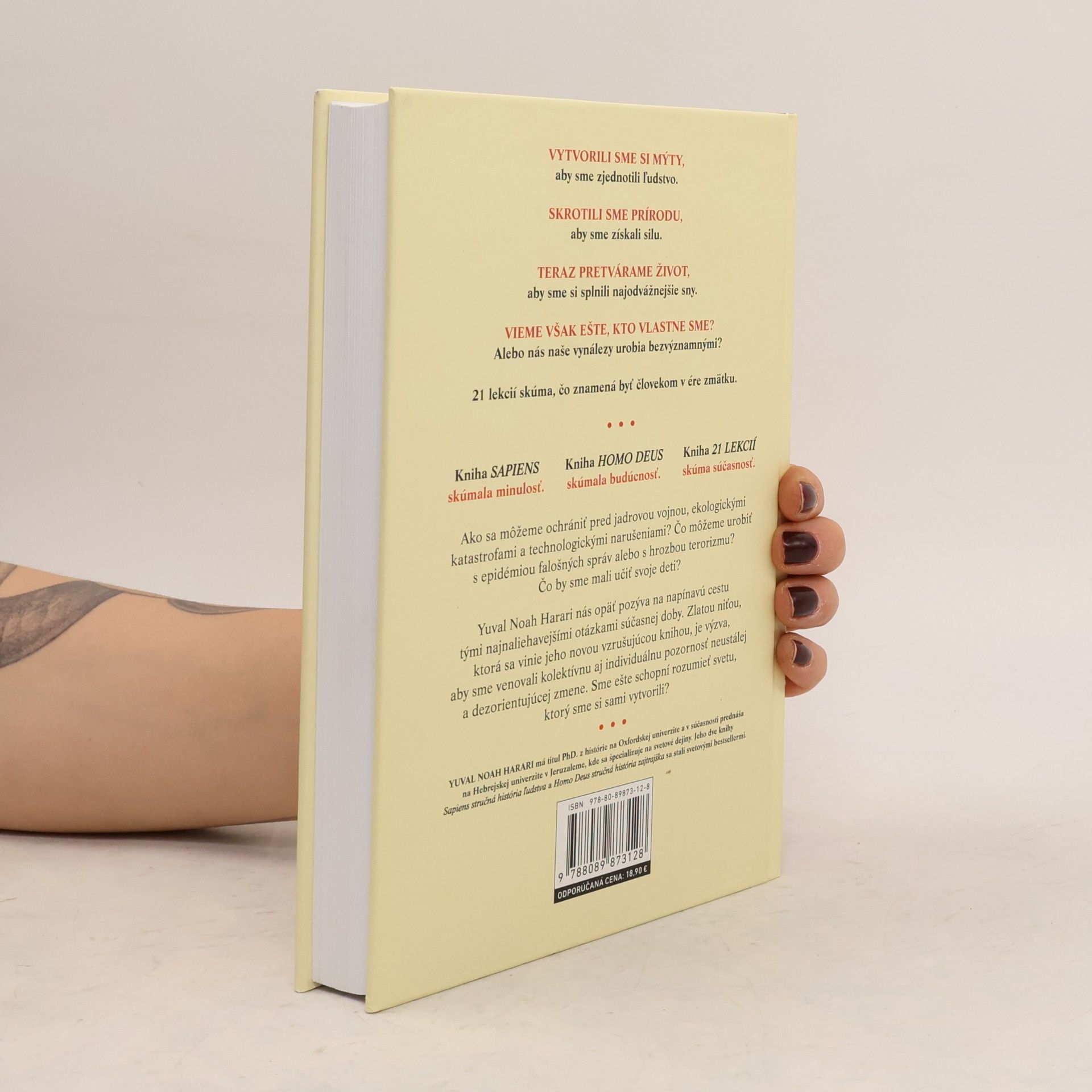 Yuval Noah Harari 21 lekcií pre 21. storočie