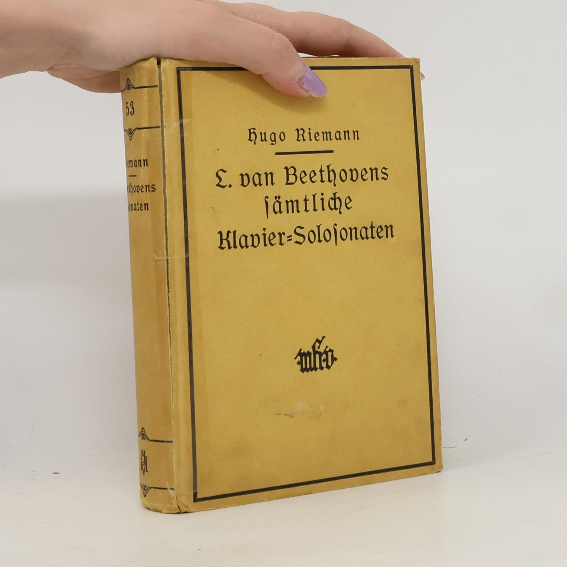 L. van Beethovens Sämtliche Klavier-Solofonaten