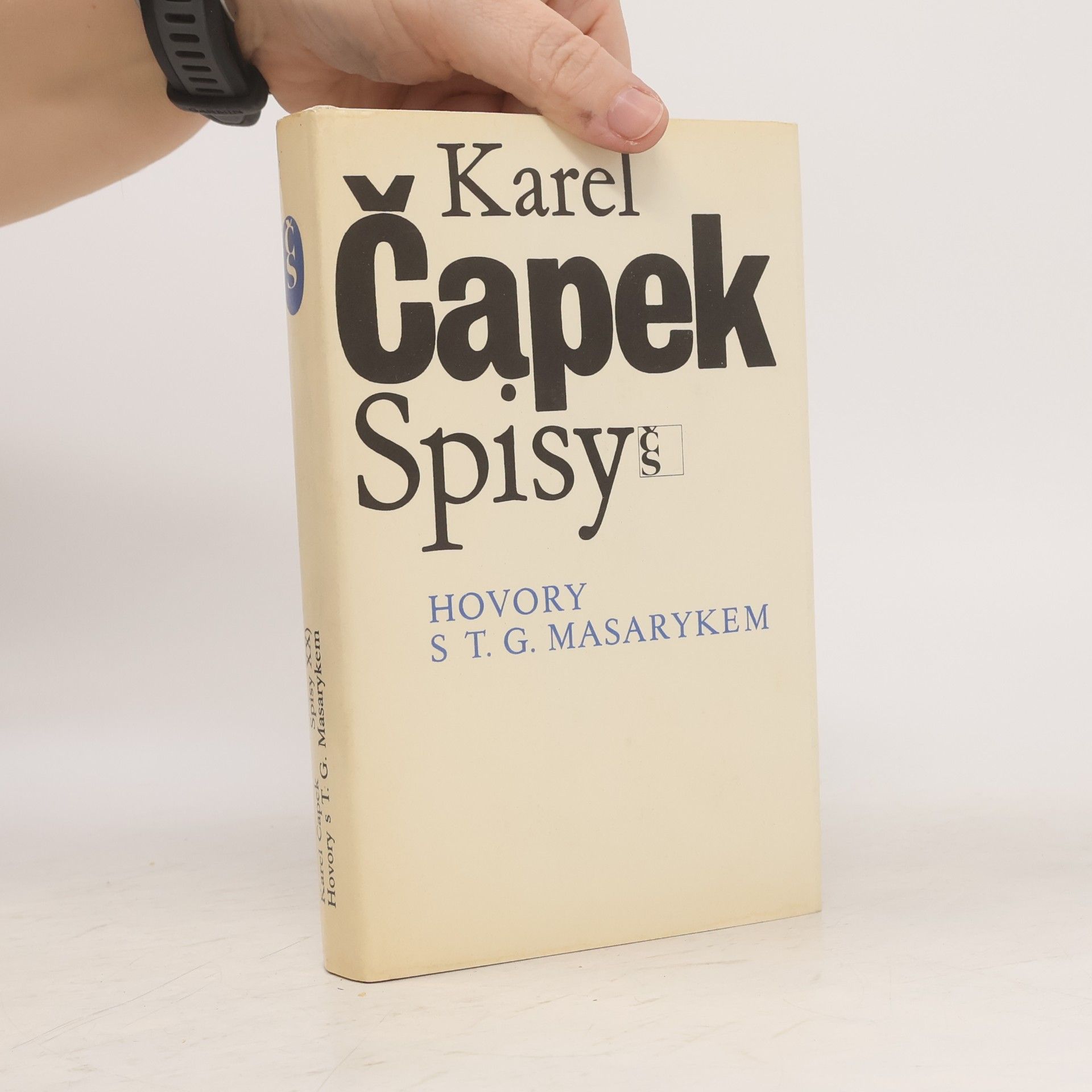 Karel Čapek Hovory s T. G. Masarykem