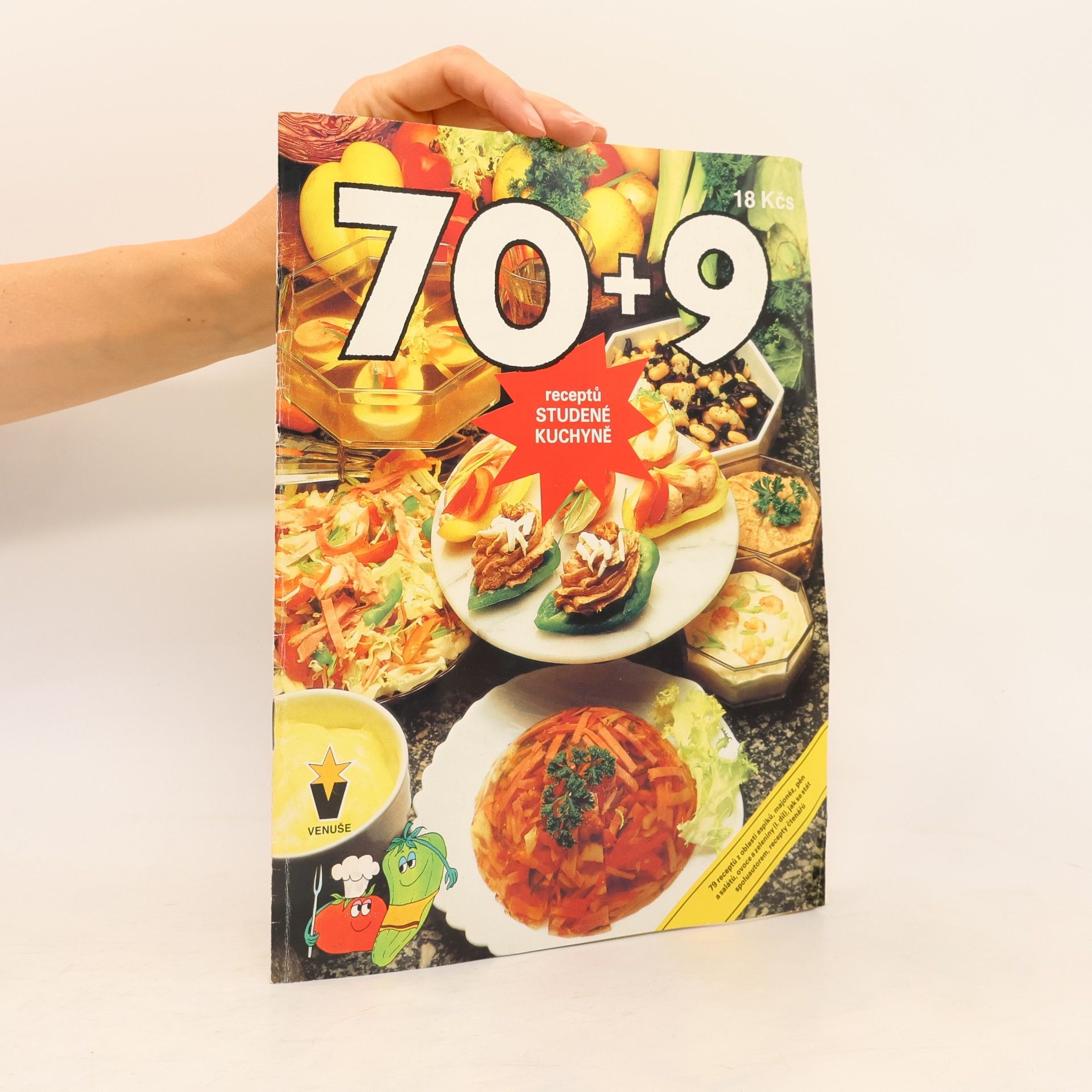 Kolektiv autorů 70 + 9 receptů studené kuchyně