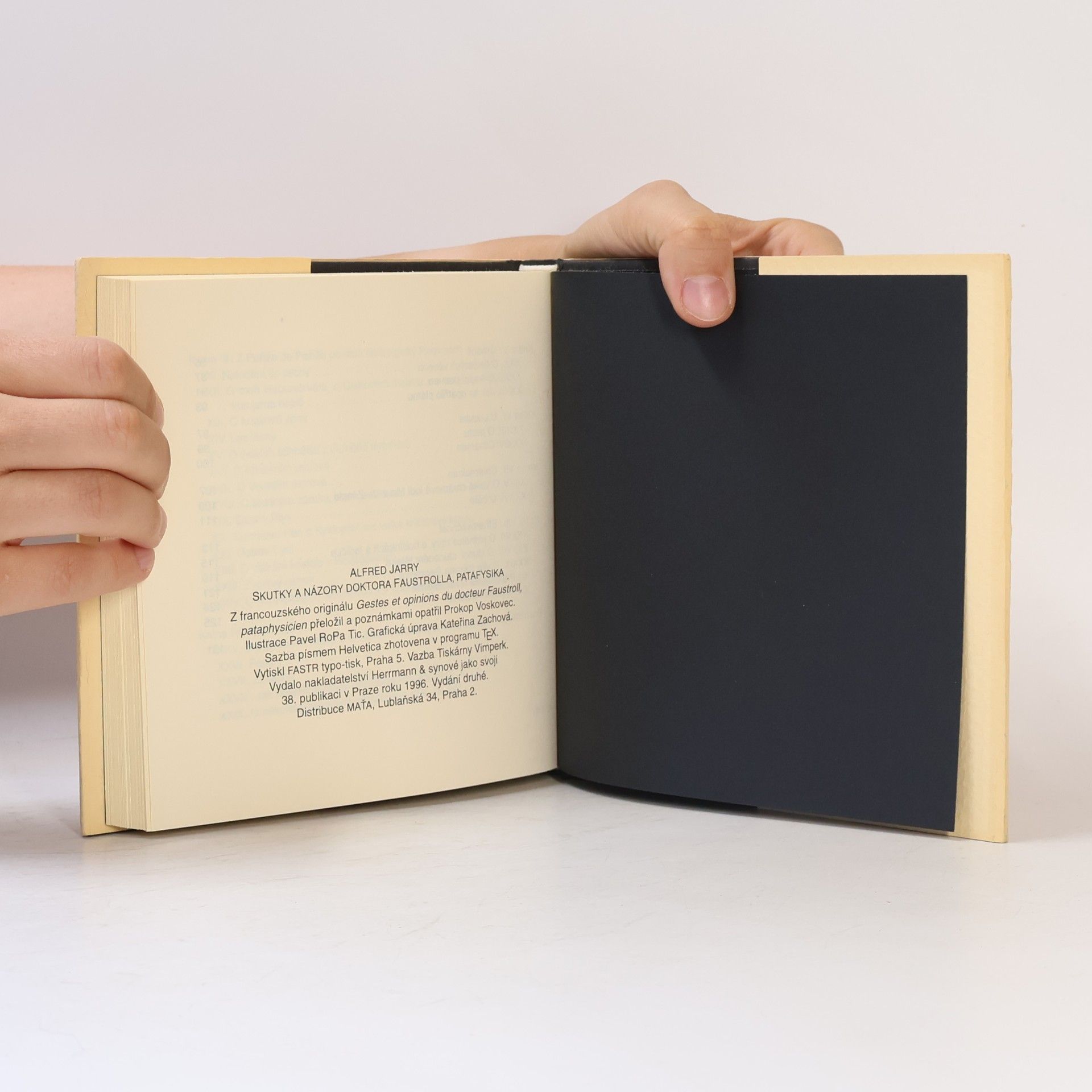 Alfred Jarry Skutky a názory doktora Faustrolla, patafysika