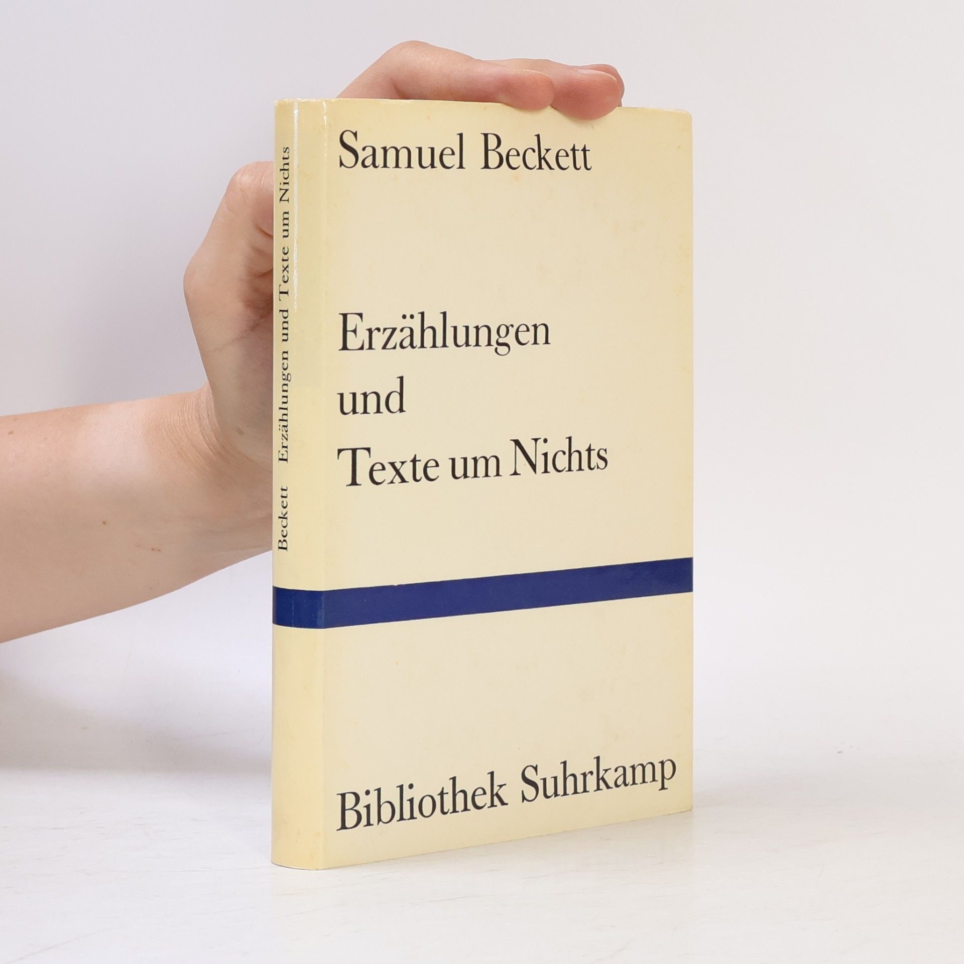 Samuel Beckett Erzählungen und Texte um Nichts