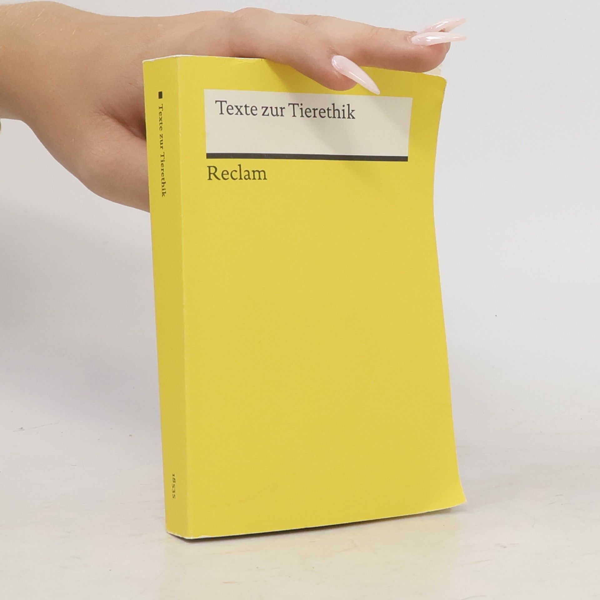 Ursula Wolf Texte zur Tierethik