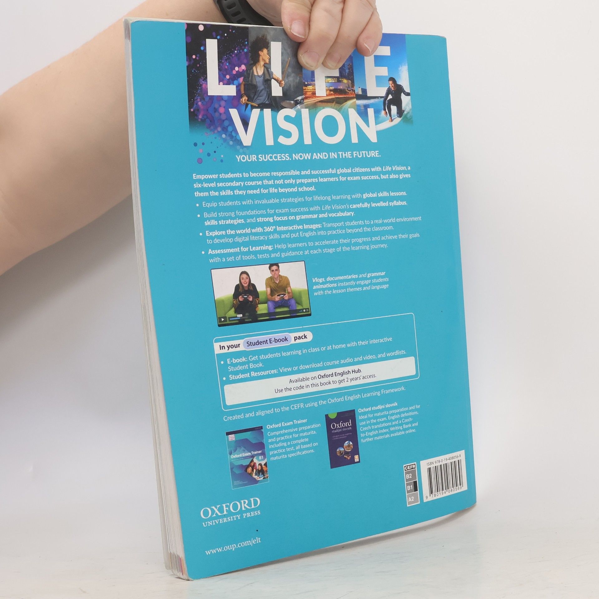Paul Kelly Life Vision. Maturita Student Book. B1 Intermediate