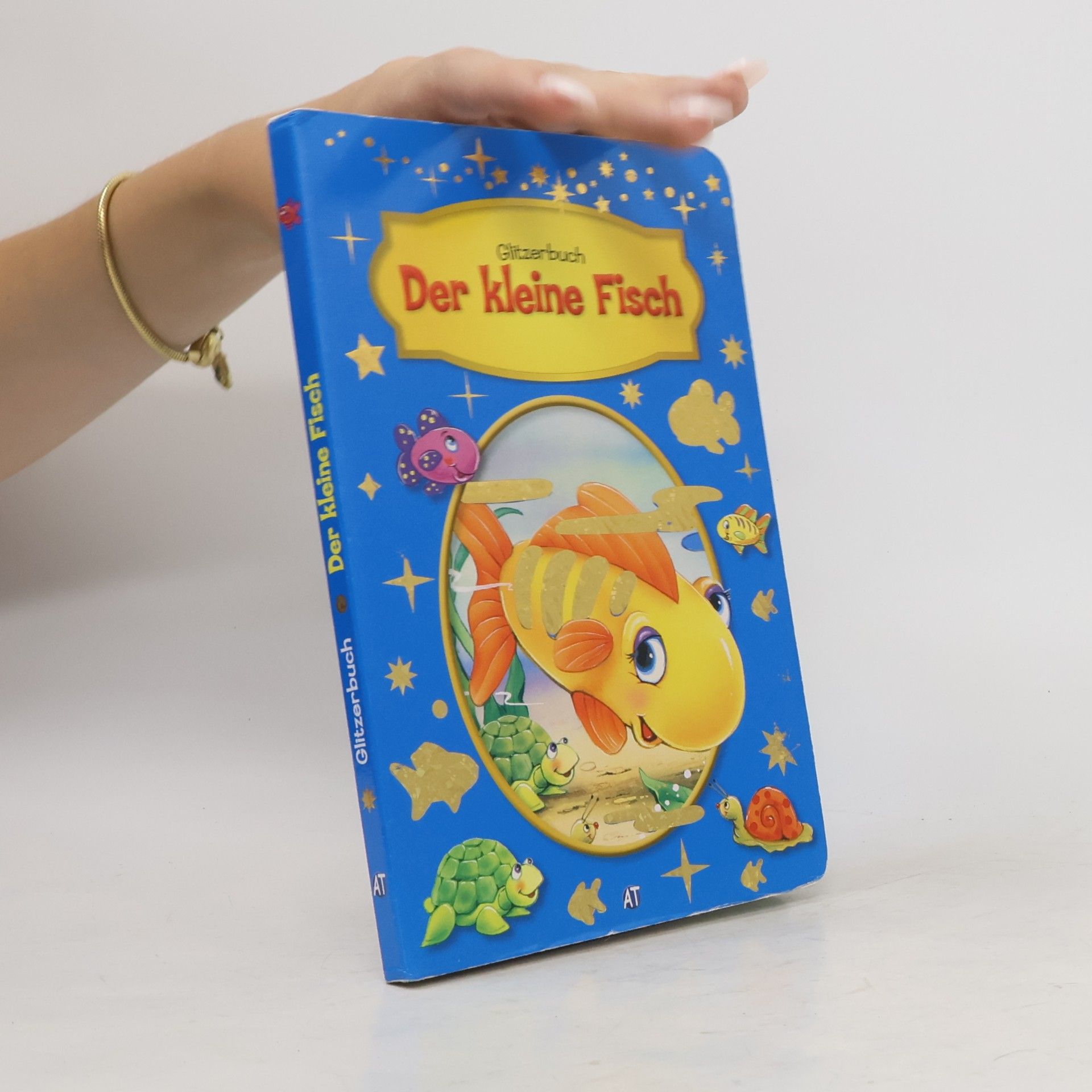 Glitzerbuch: Der kleine Fisch