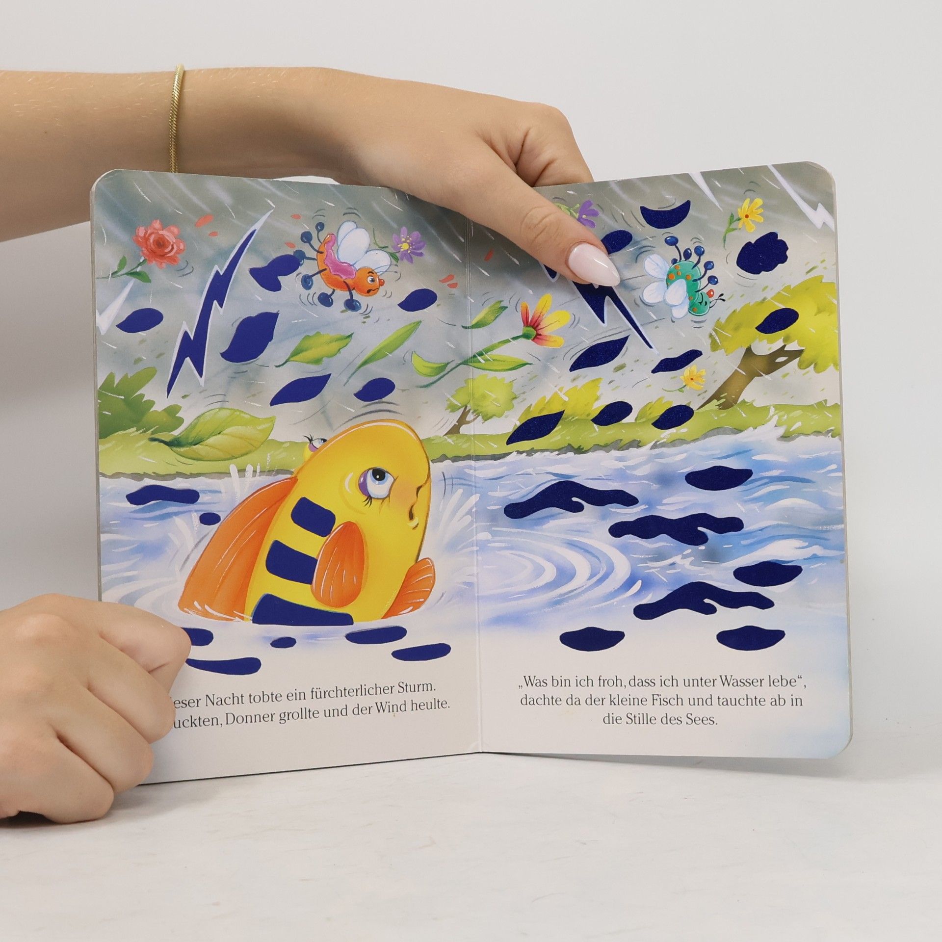 Andreas Trötsch Glitzerbuch: Der kleine Fisch