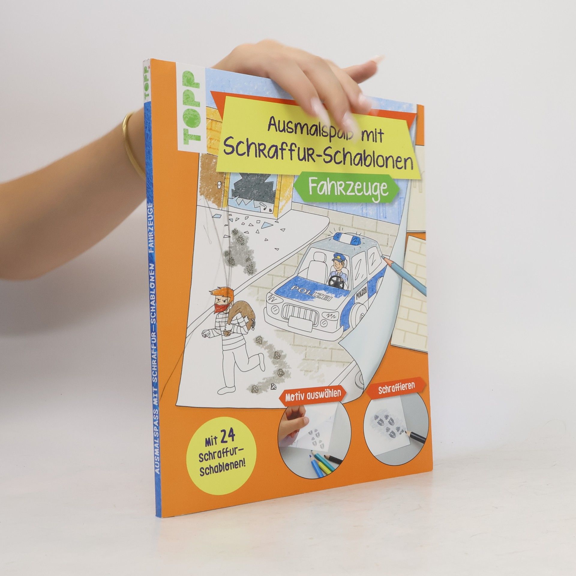 Autorenkollektiv Ausmalspaß mit Schraffur-Schablonen Fahrzeuge