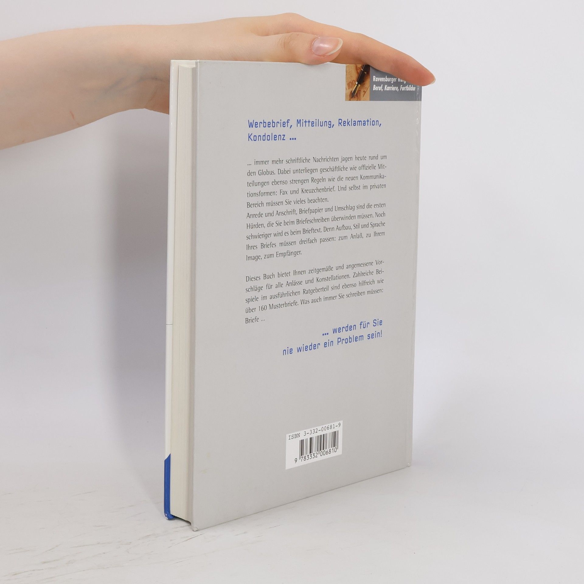 Inge Wolff Der moderne Brief