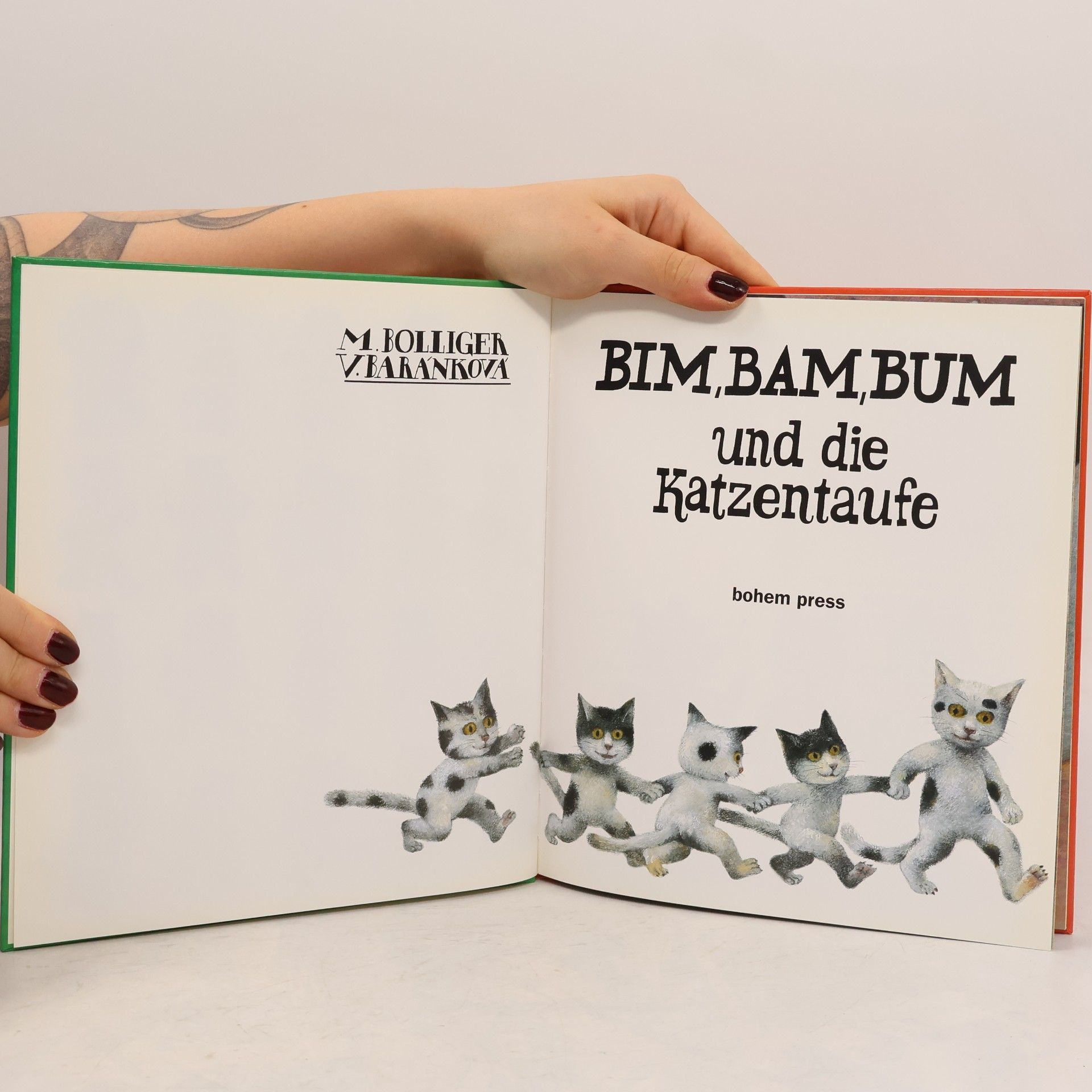 Max Bolliger Bim, Bam, Bum und die Katzentaufe