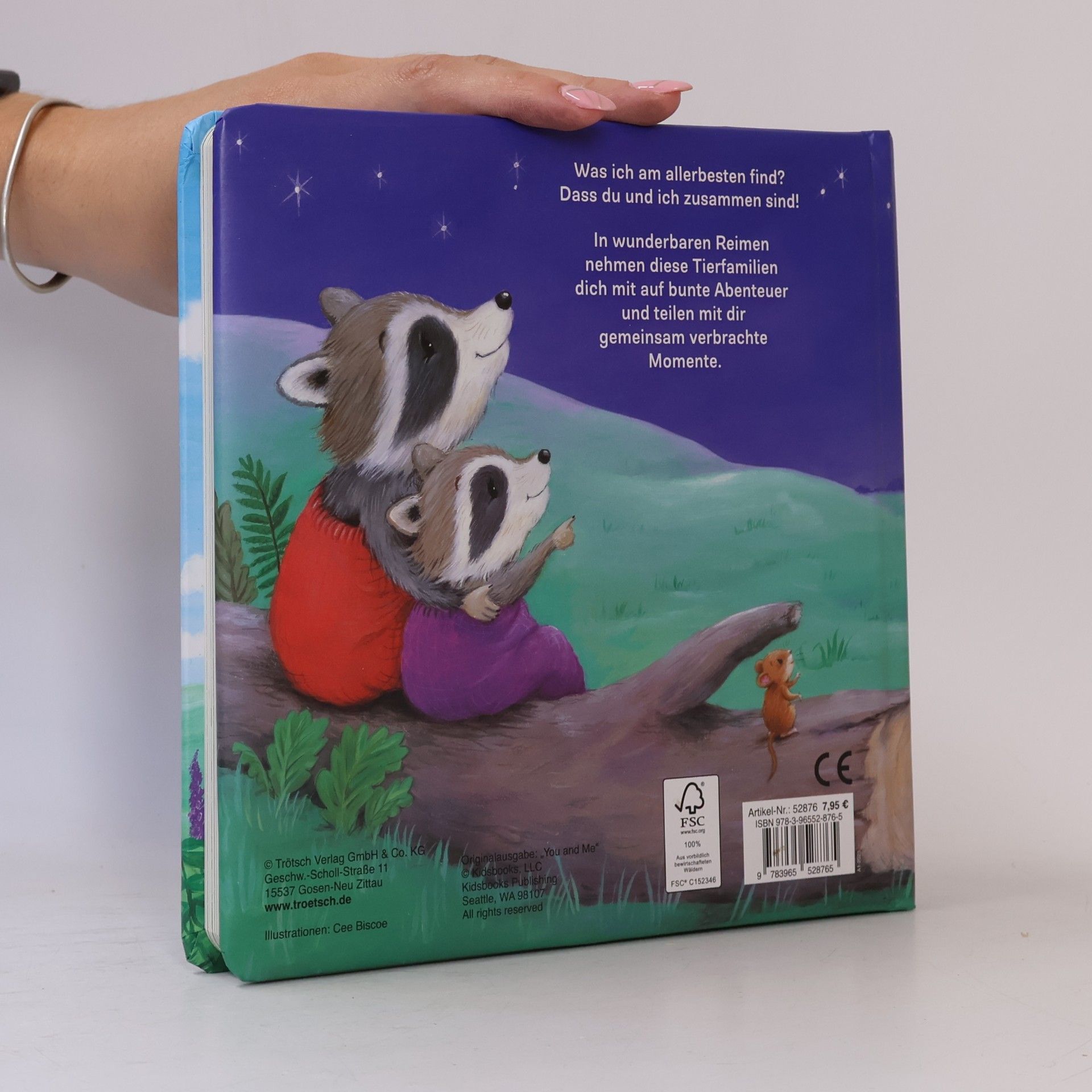 Trötsch Verlag Trötsch Pappenbuch mit Reimen Du und Ich