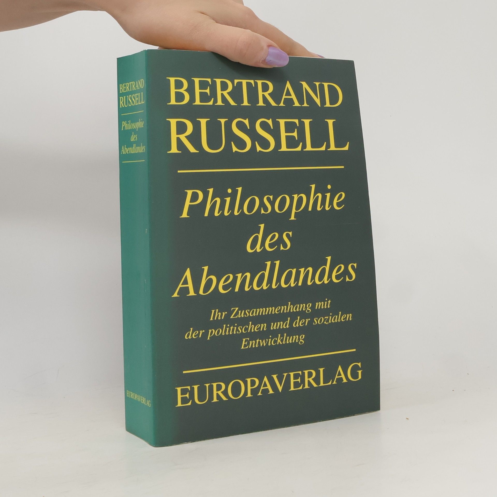 Bertrand Russell Philosophie des Abendlandes