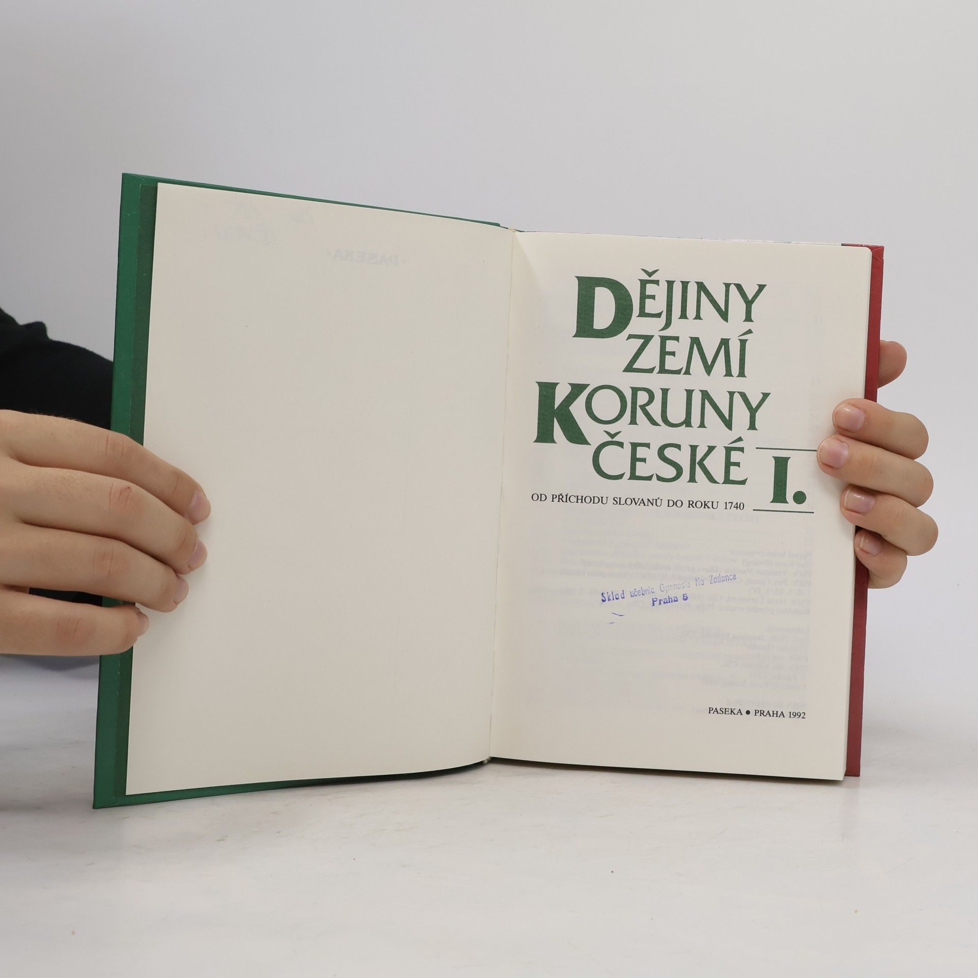 Petr Čornej Dějiny zemí Koruny české I.