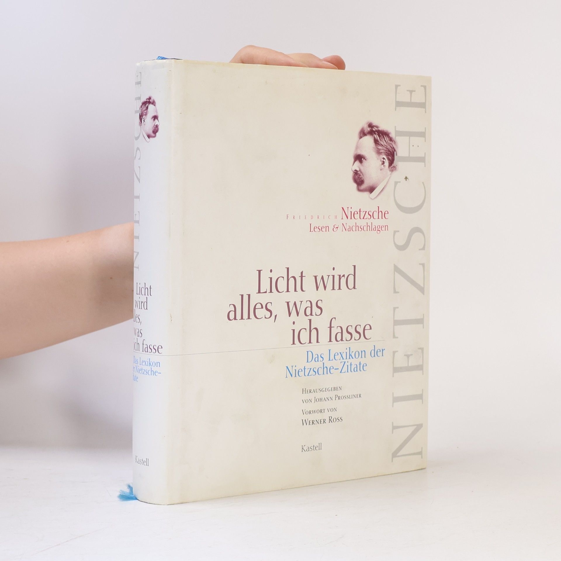Friedrich Nietzsche Licht wird alles, was ich fasse