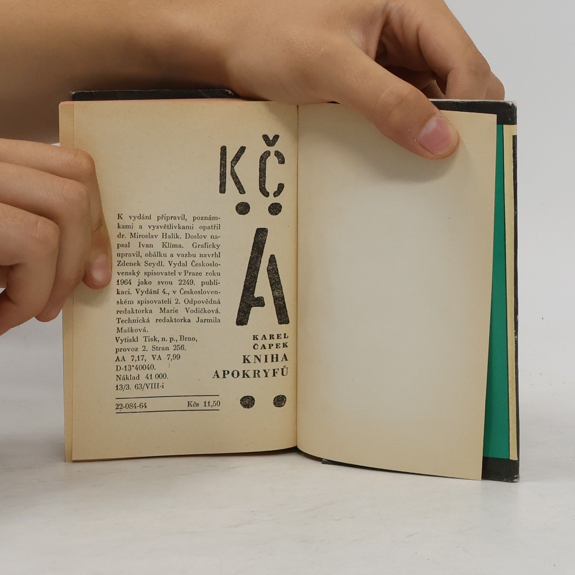 Karel Čapek Kniha apokryfů