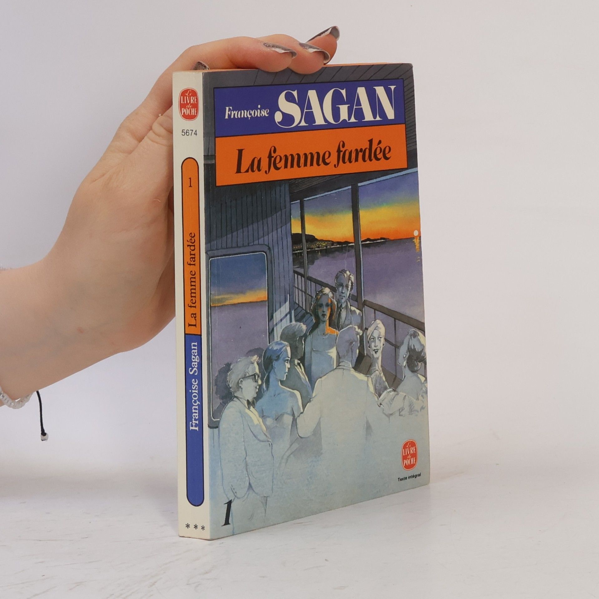 Françoise Sagan LIVRE de POCHE - 1: La femme fardée
