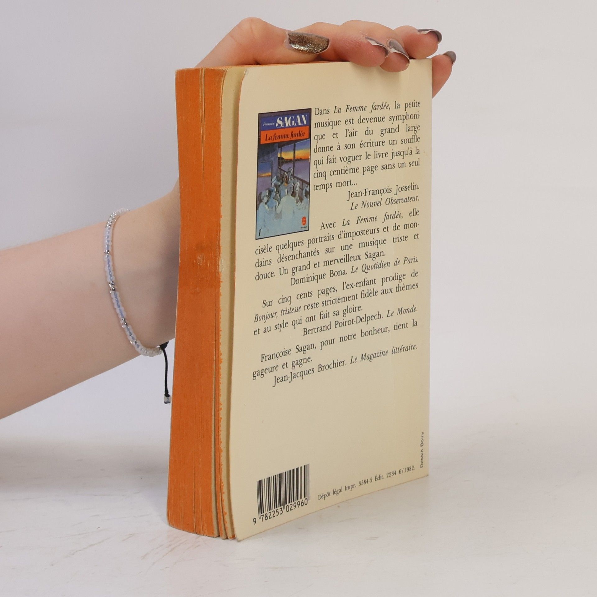 Françoise Sagan LIVRE de POCHE - 1: La femme fardée