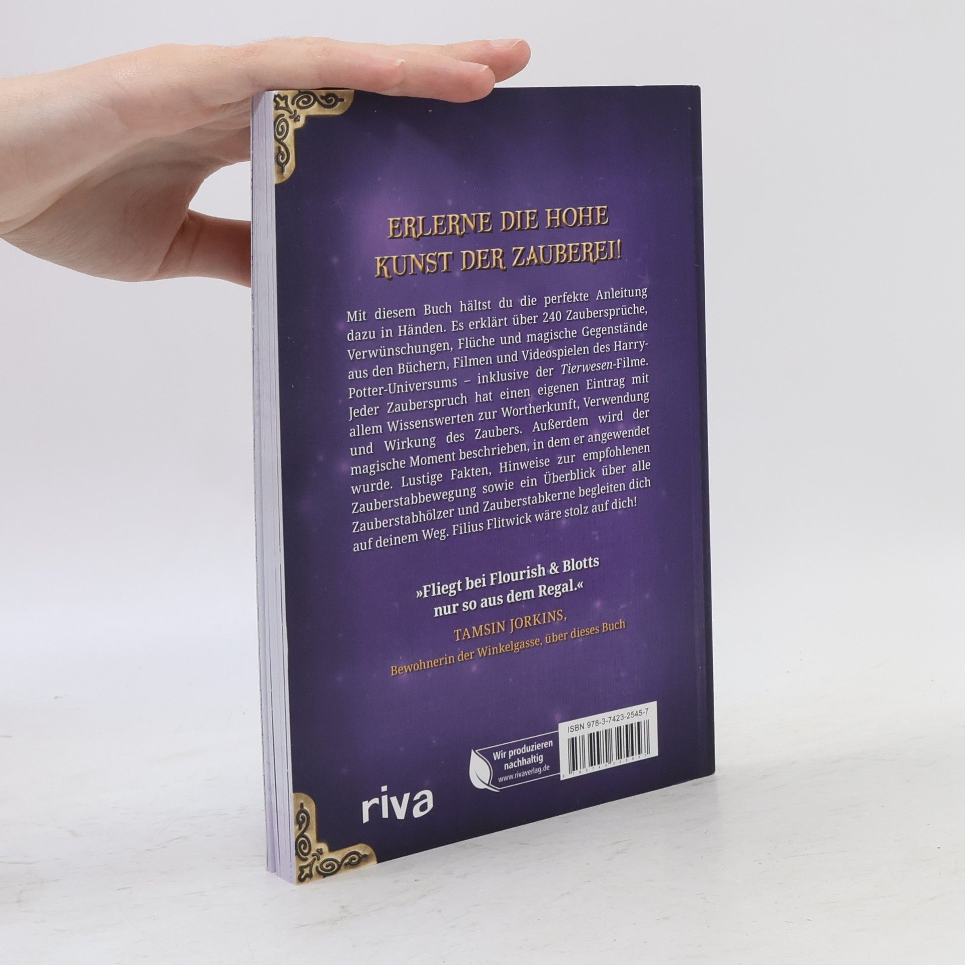 Millicent Shacklebolt Das große Buch der Zaubersprüche und magischen Gegenstände für Potter-Fans
