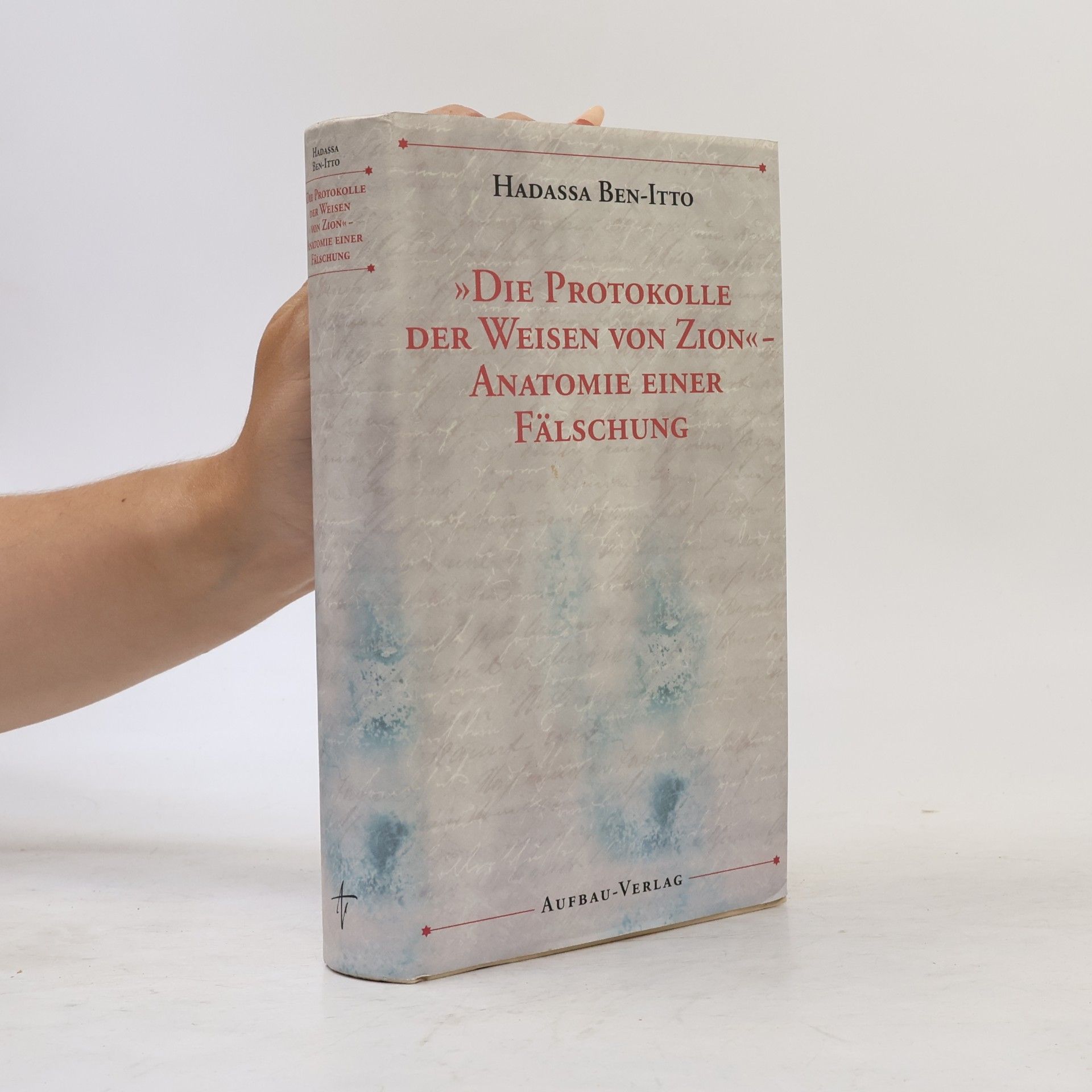 Hadassa Ben ʿItto "Die Protokolle der Weisen von Zion"