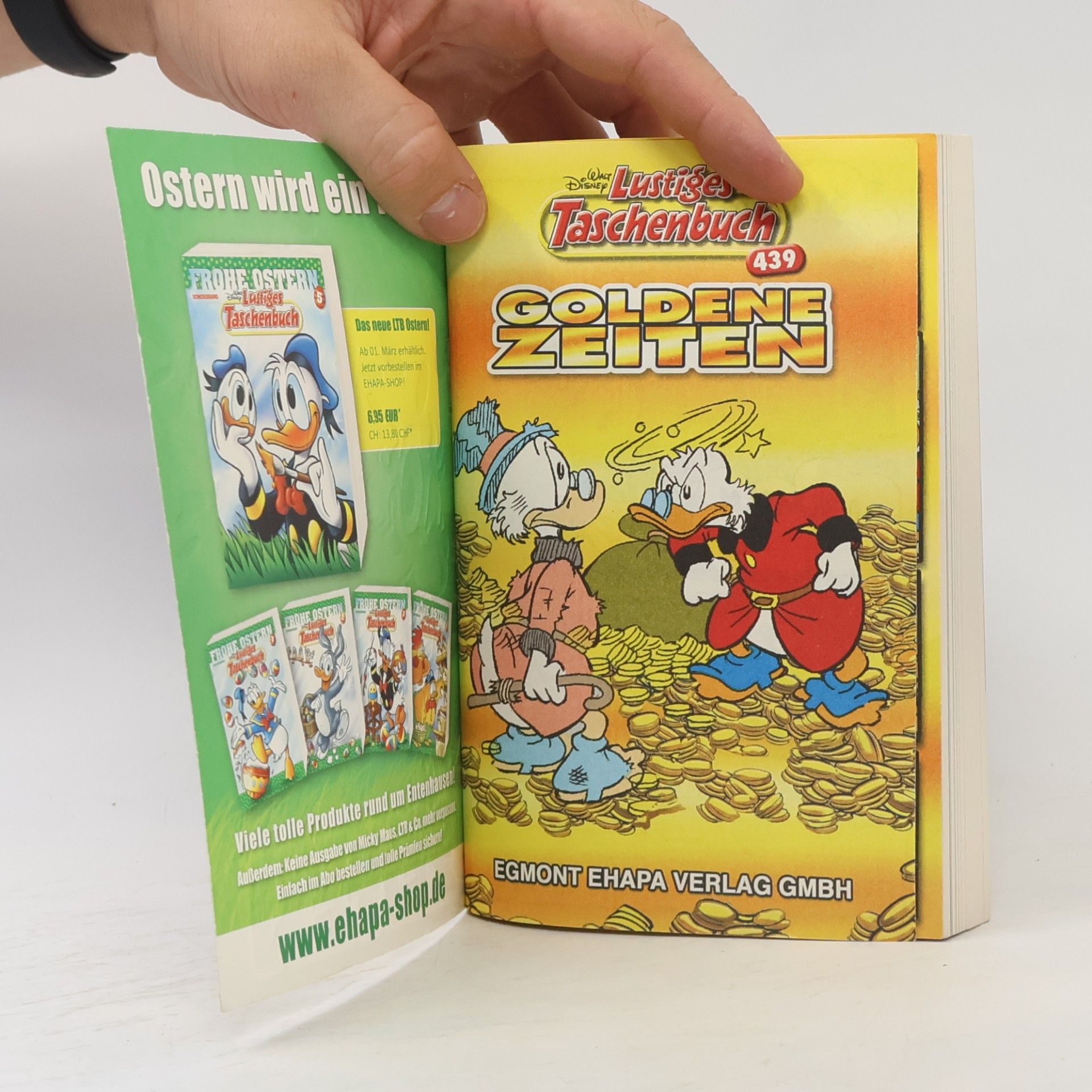 Walt Disney Lustiges Taschenbuch Nr. 439. Goldene Zeiten