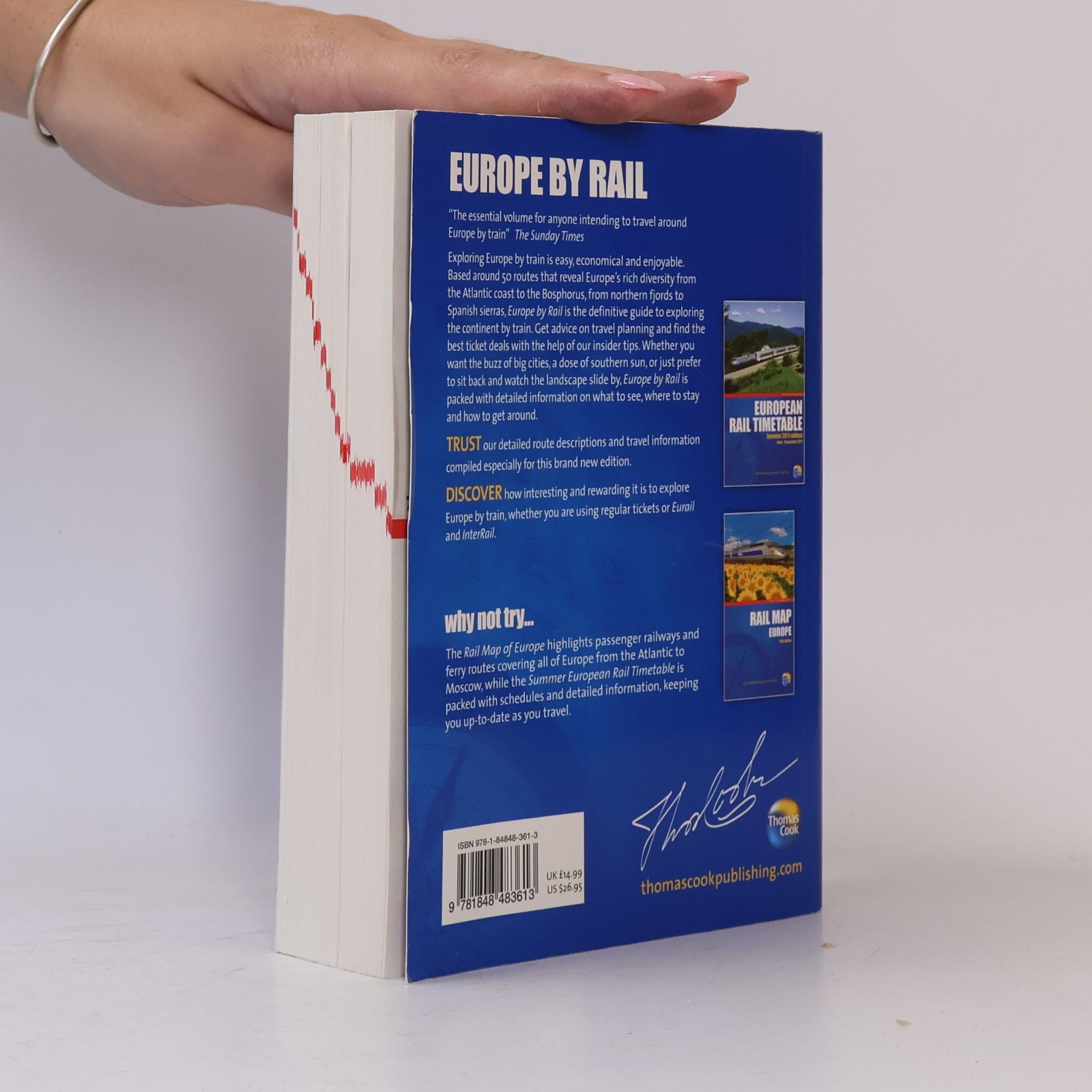 Nicky Gardner Thomas Cook Rail Guides: Europe by Rail