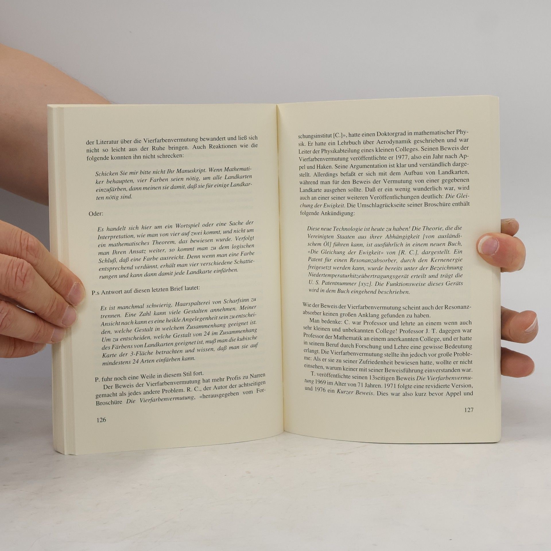 Underwood Dudley Mathematik zwischen Wahn und Witz