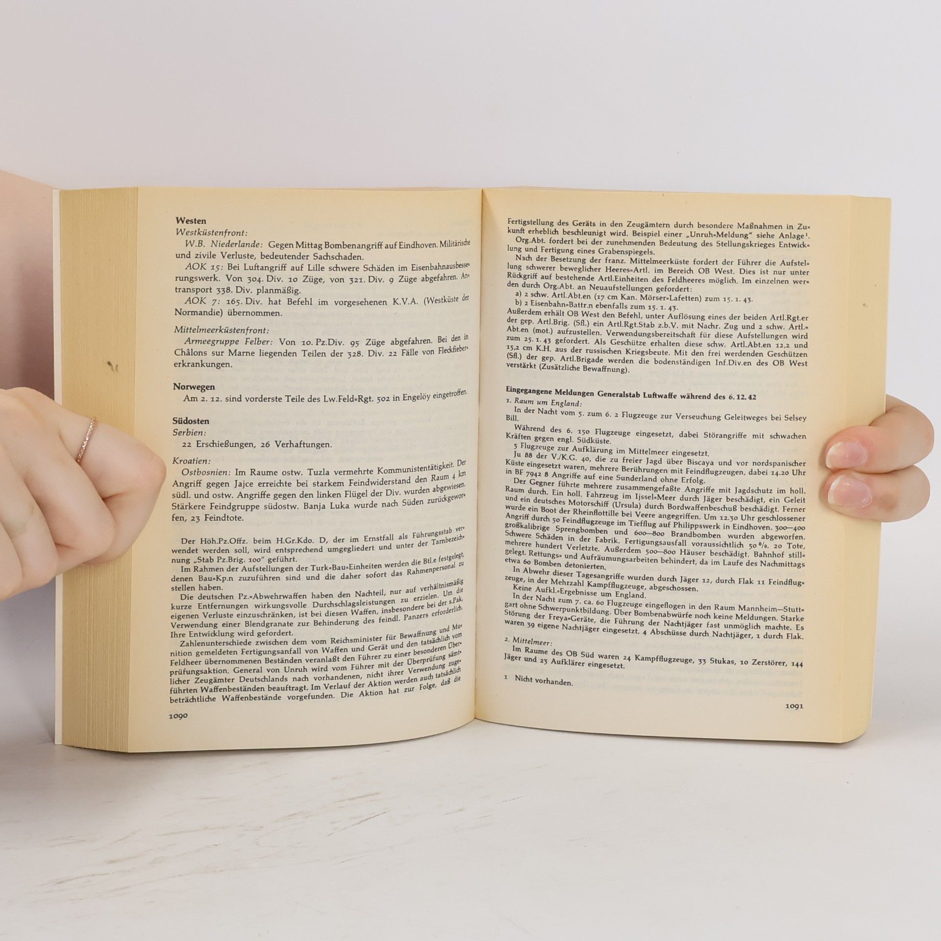 Percy Ernst Schramm Kriegstagebuch des Oberkommandos der Wehrmacht 1942. Teilband 2. 4