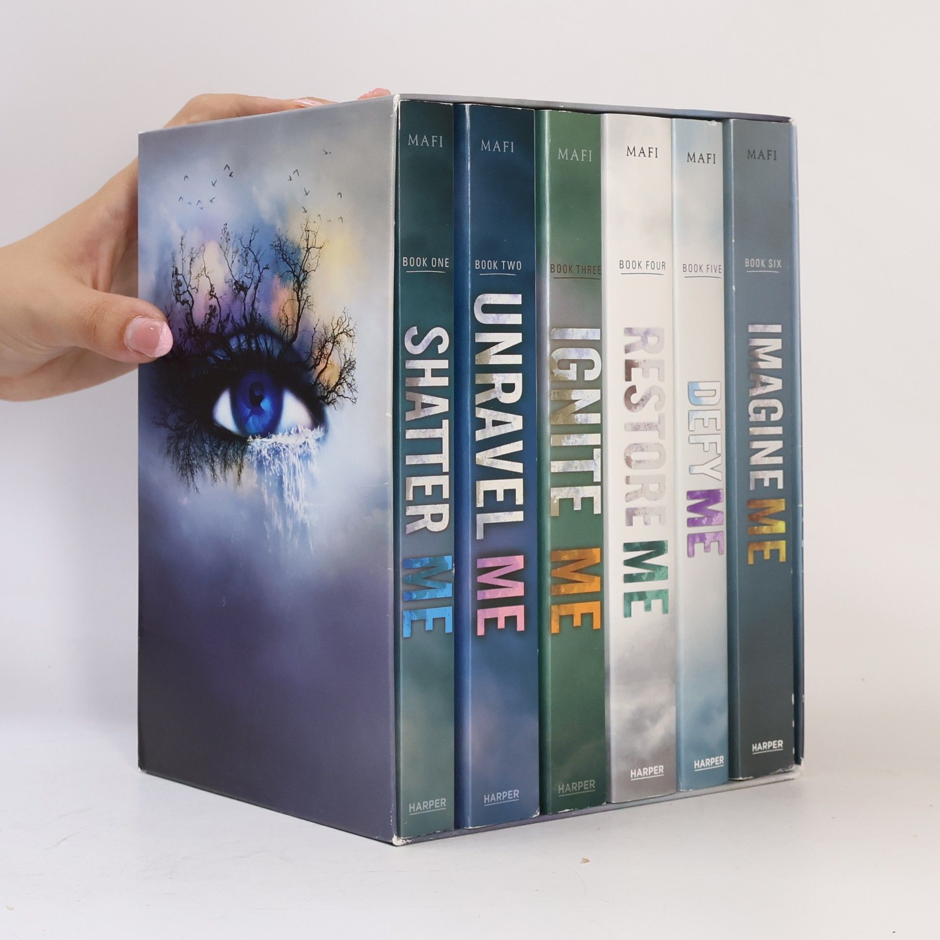 Tahereh Mafi Shatter Me Series 6 Book Box Set