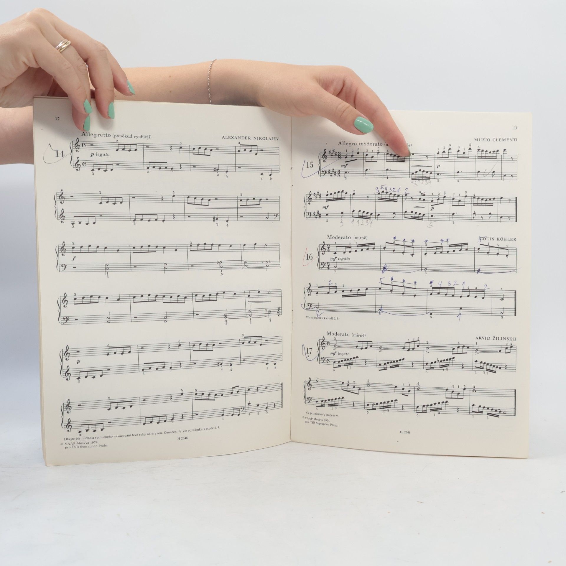 Eliška Kleinová Album etud I