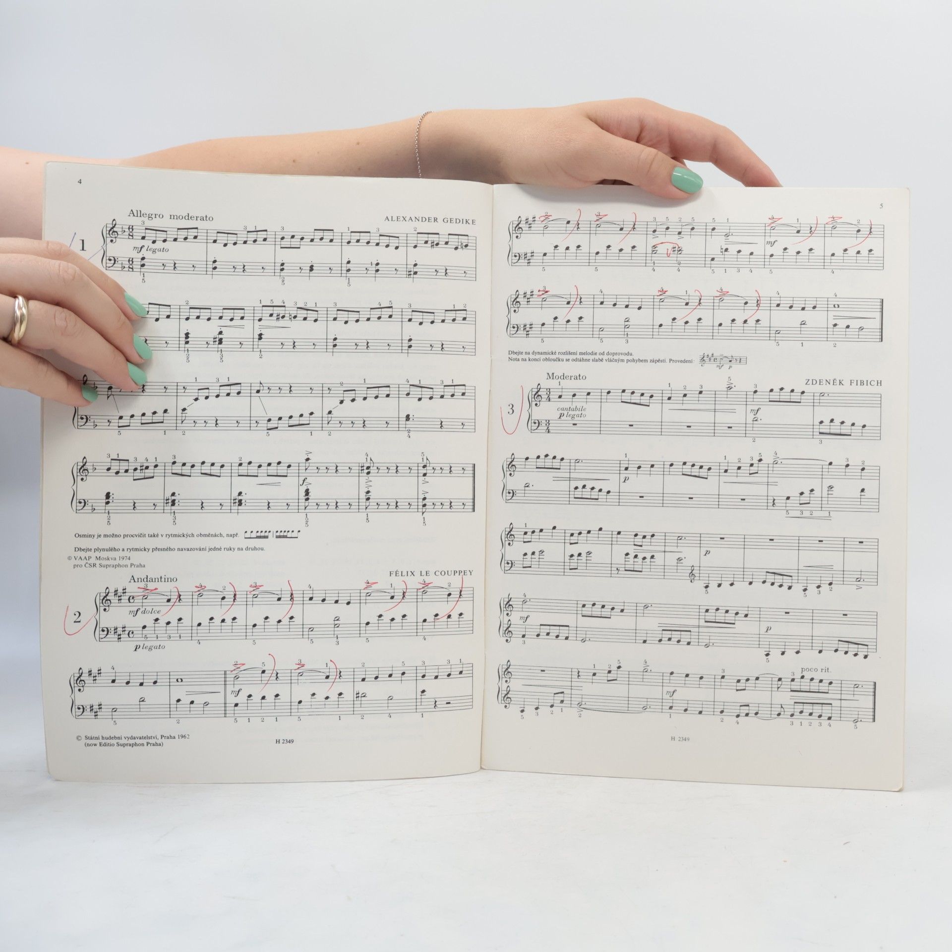 Eliška Kleinová Album etud II. klavír
