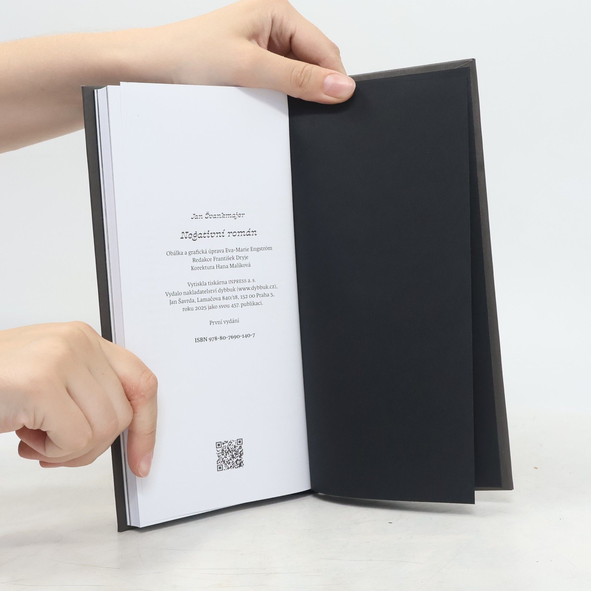Jan Švankmajer Negativní román