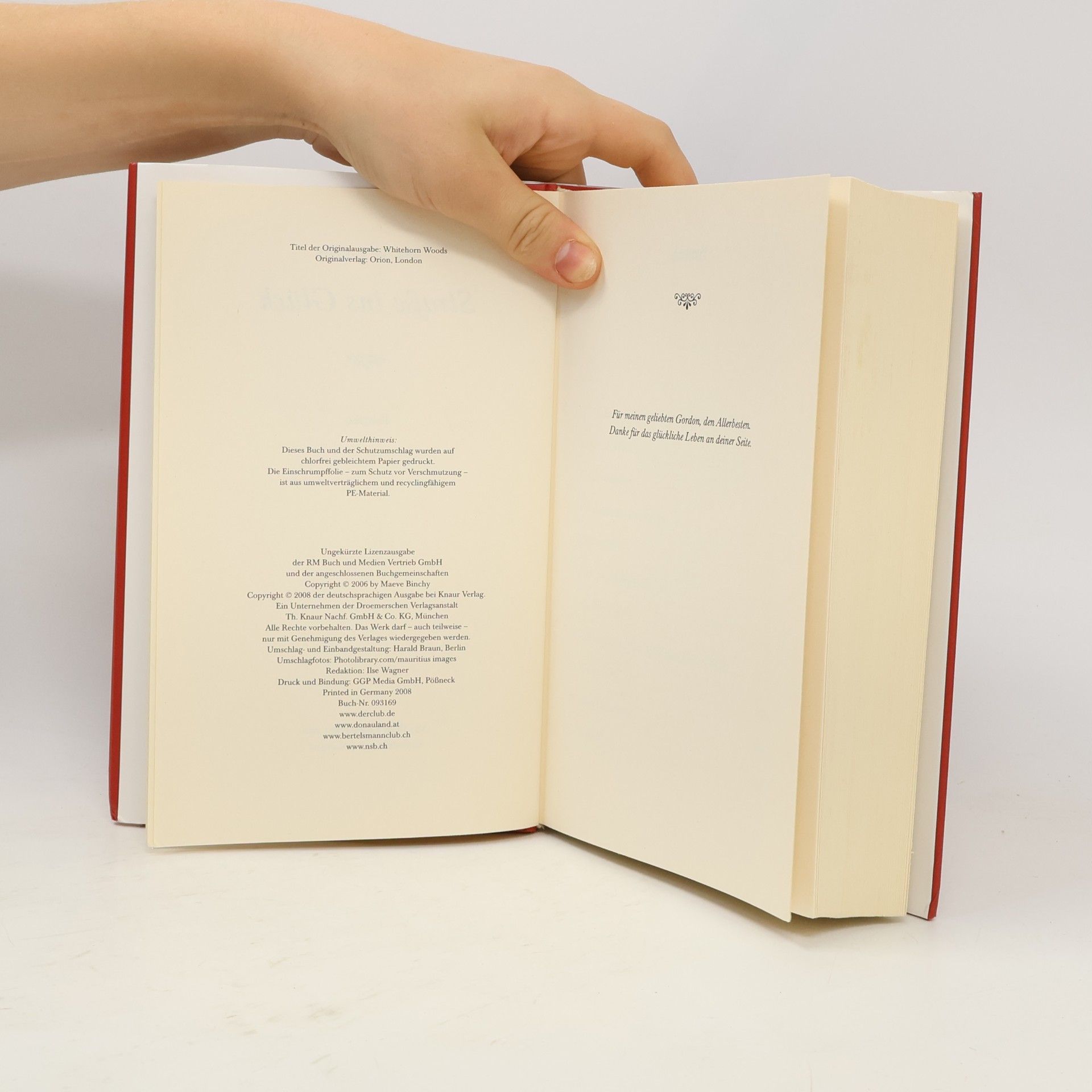 Maeve Binchy Straße ins Glück